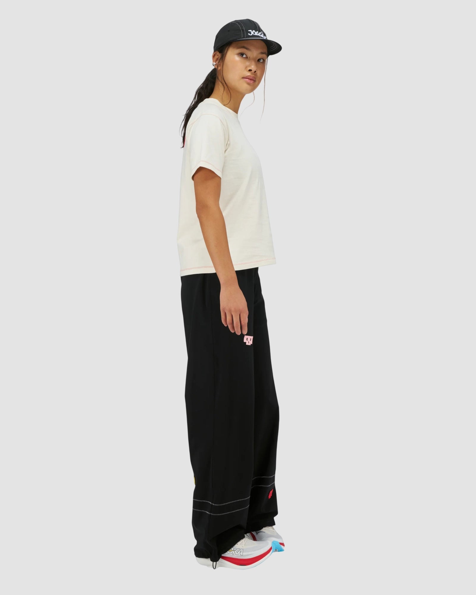 born to jog tee   unna   vanilla white 3