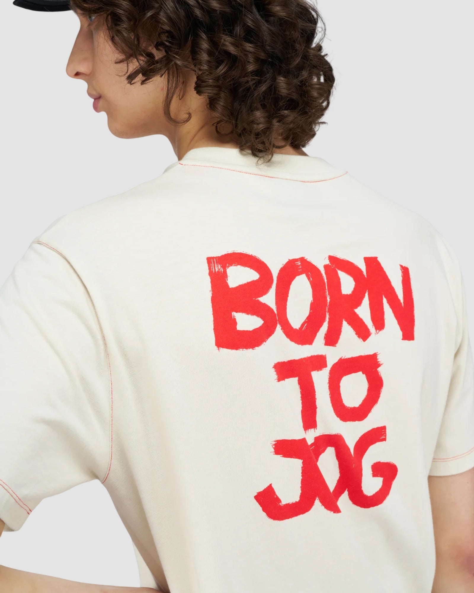 born to jog tee   unna   vanilla white 5