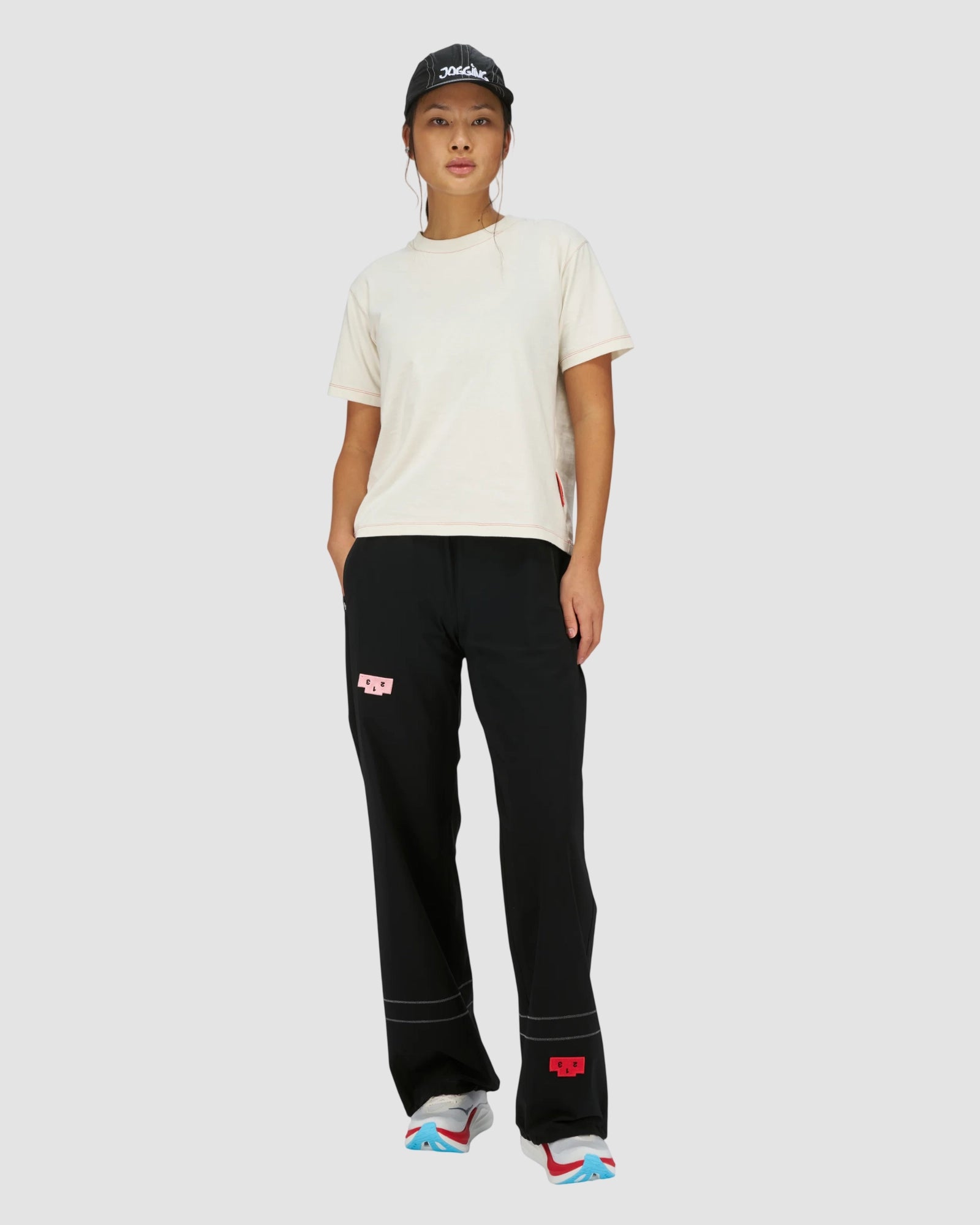 born to jog tee   unna   vanilla white 5