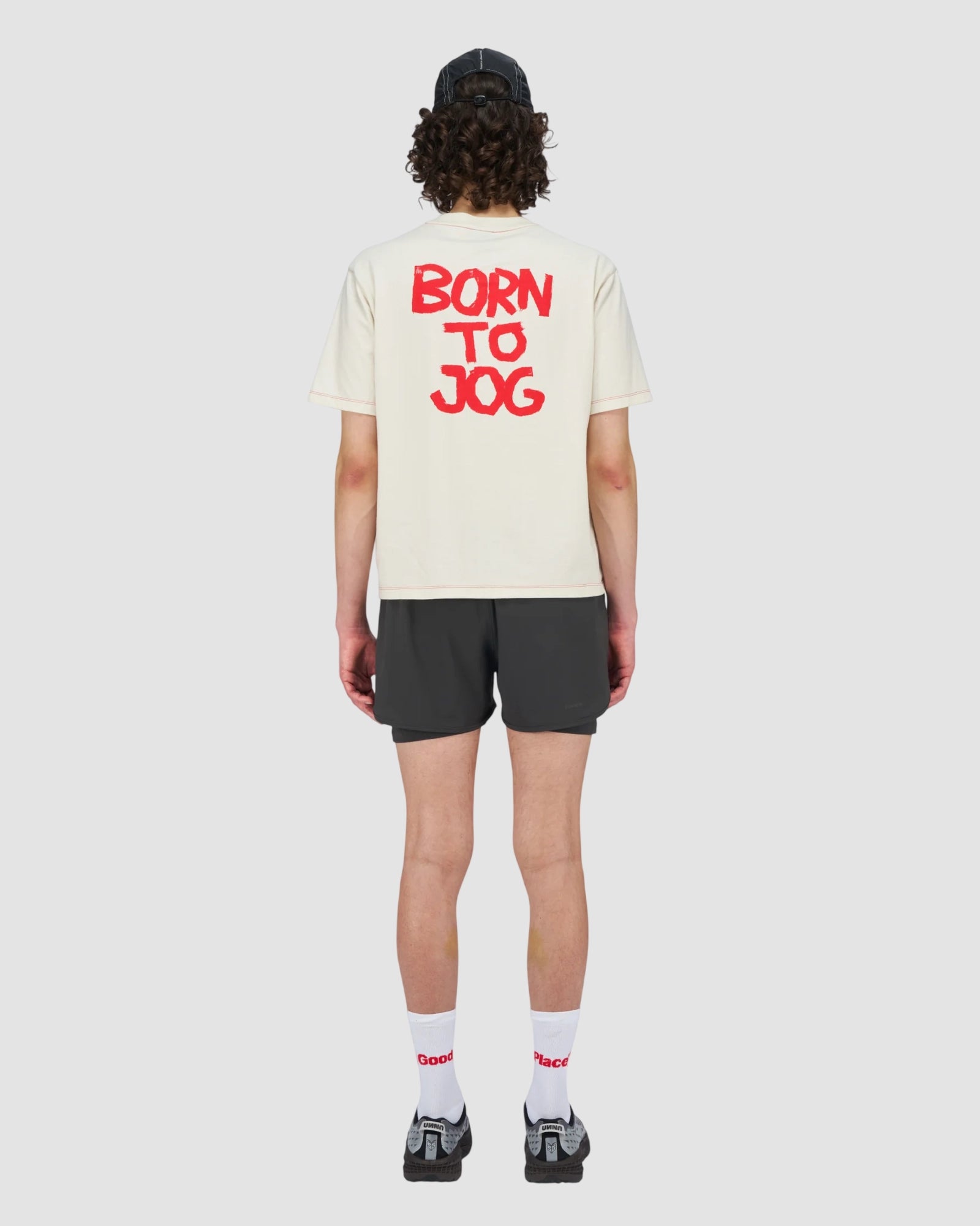 born to jog tee   unna   vanilla white 6
