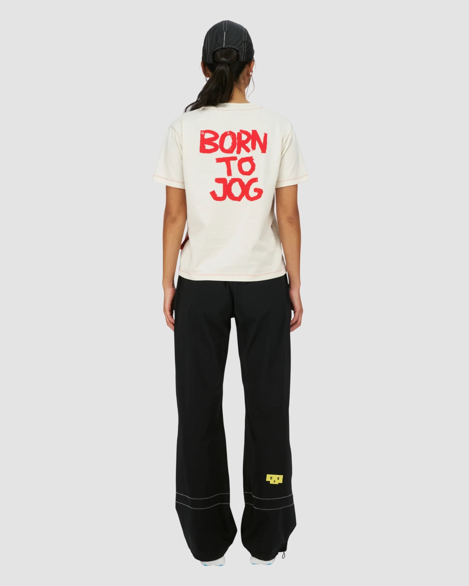 born to jog tee   unna   vanilla white 6