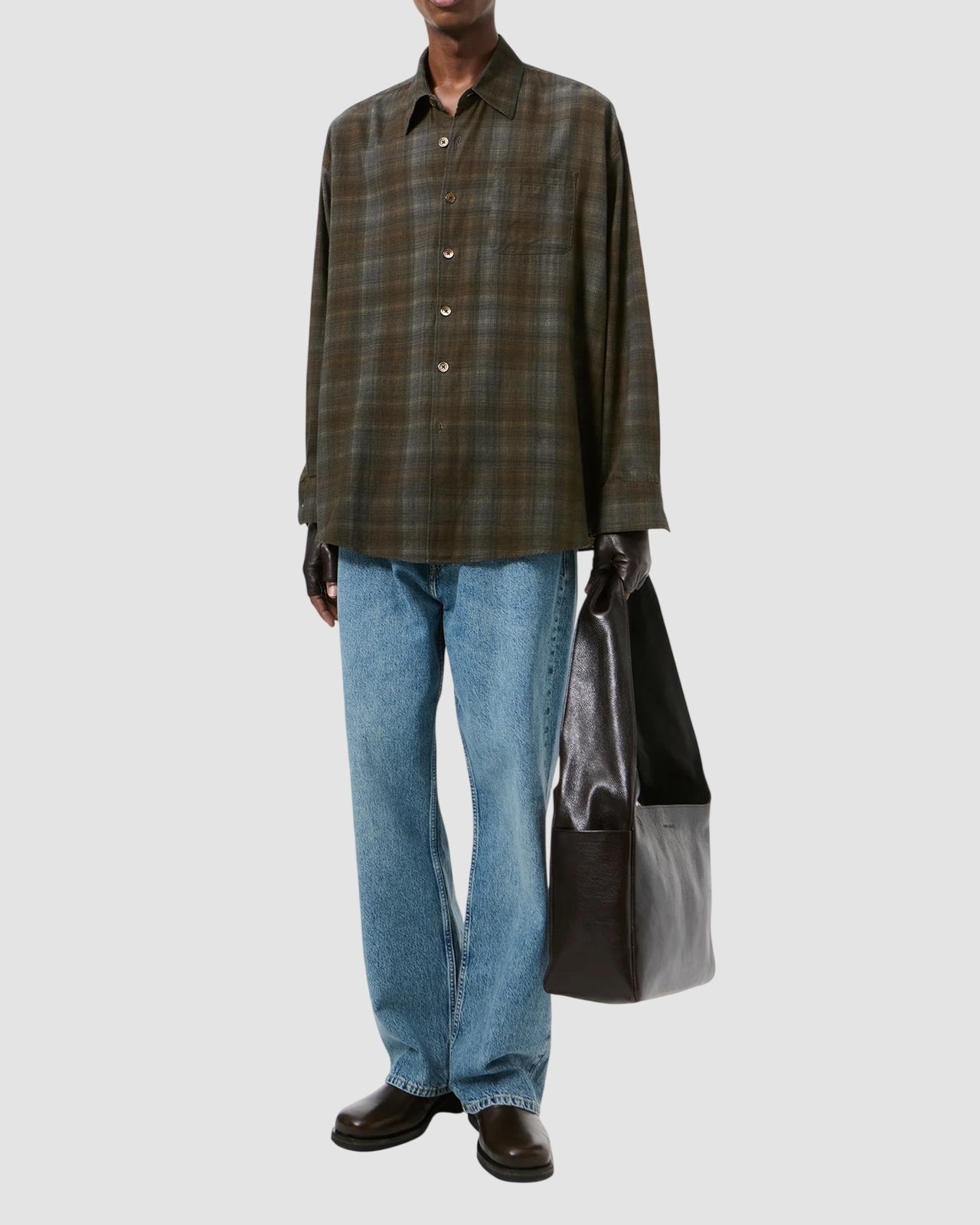 borrowed shirt   our legacy   more check print 1