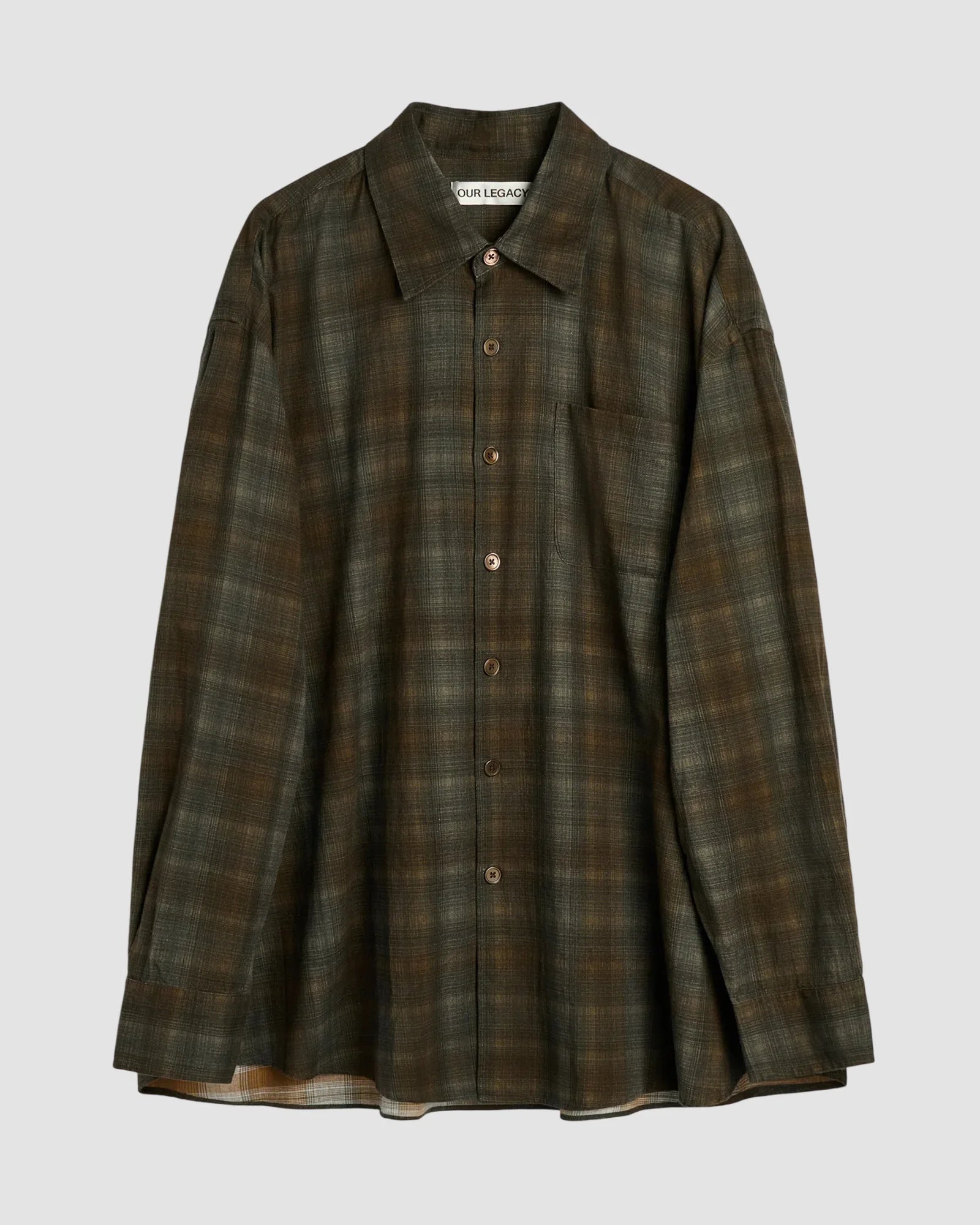 borrowed shirt   our legacy   more check print 5
