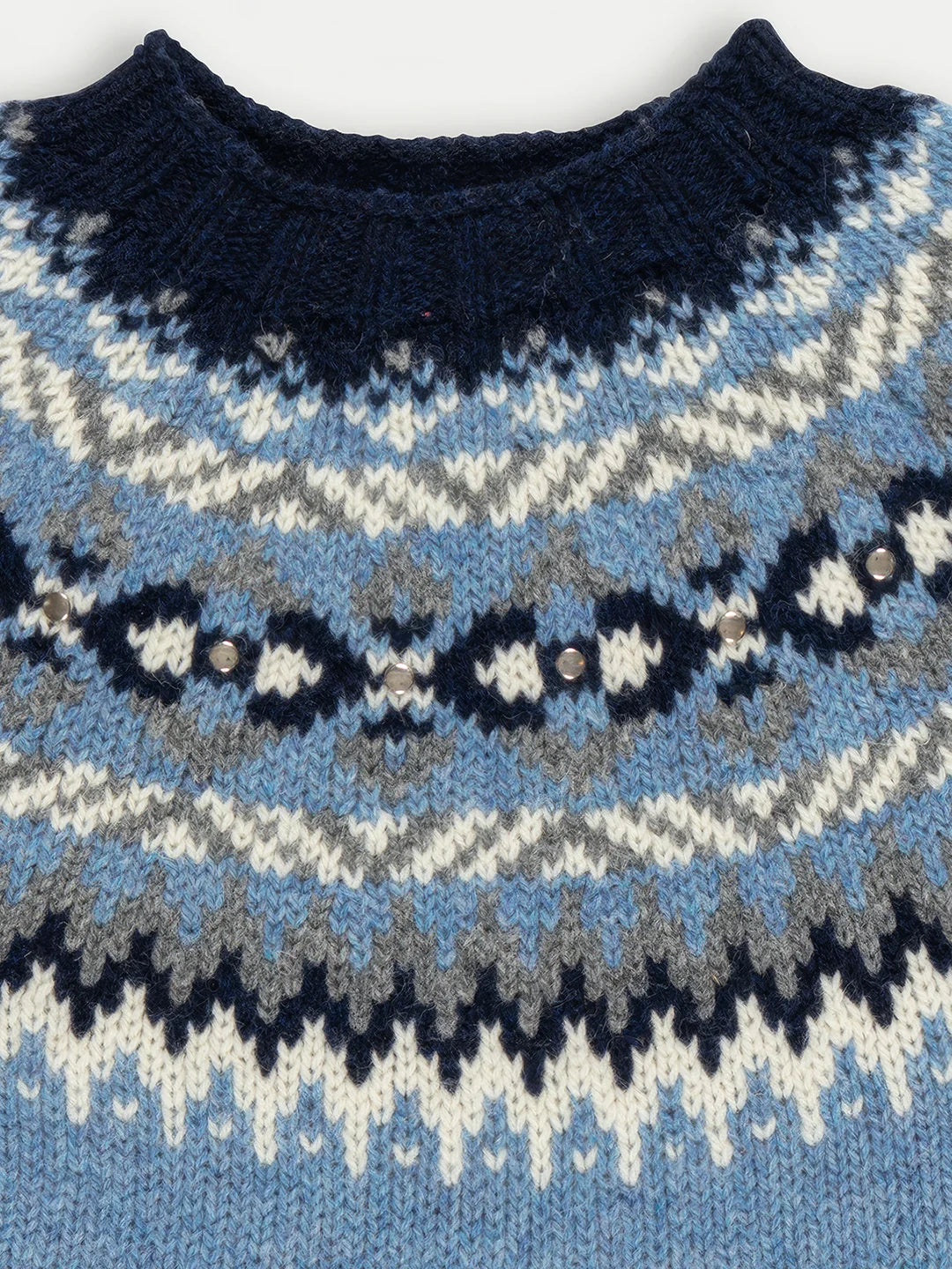 chunky fairisle sweater   la fetiche   light blue 4