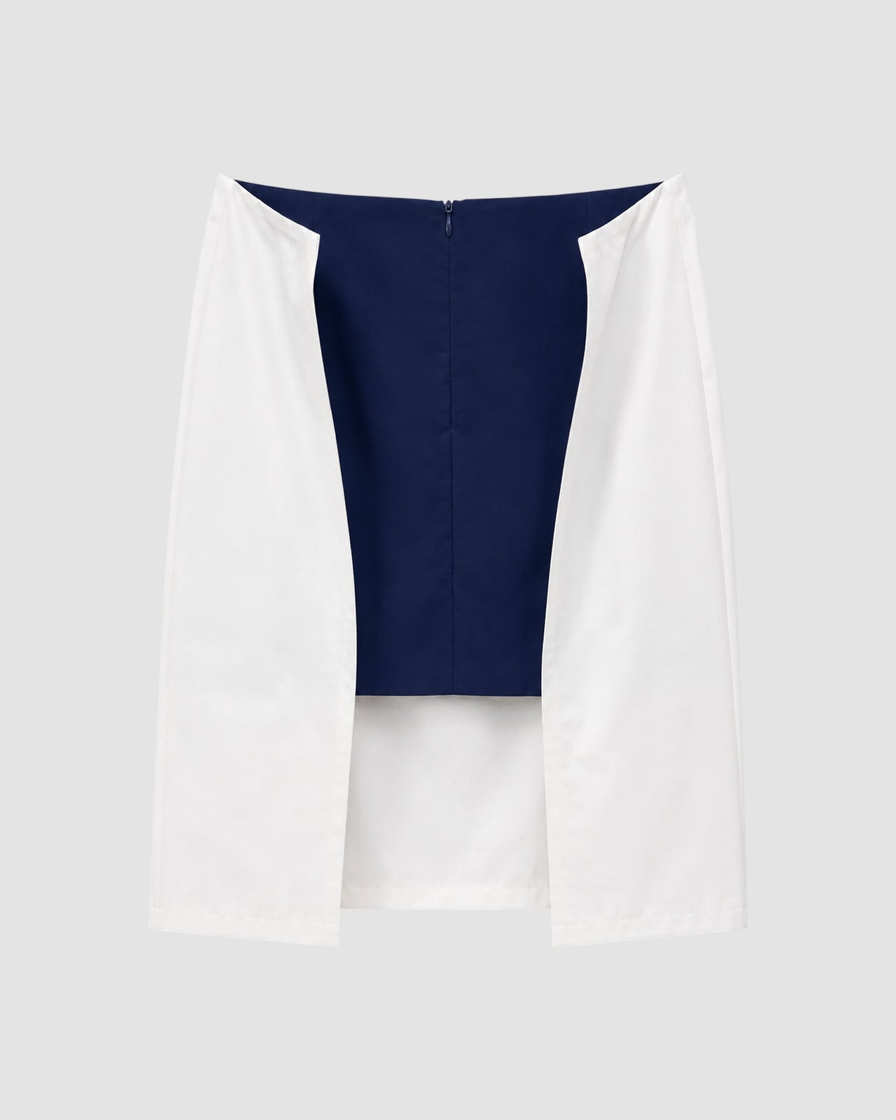contrast back skirt 2