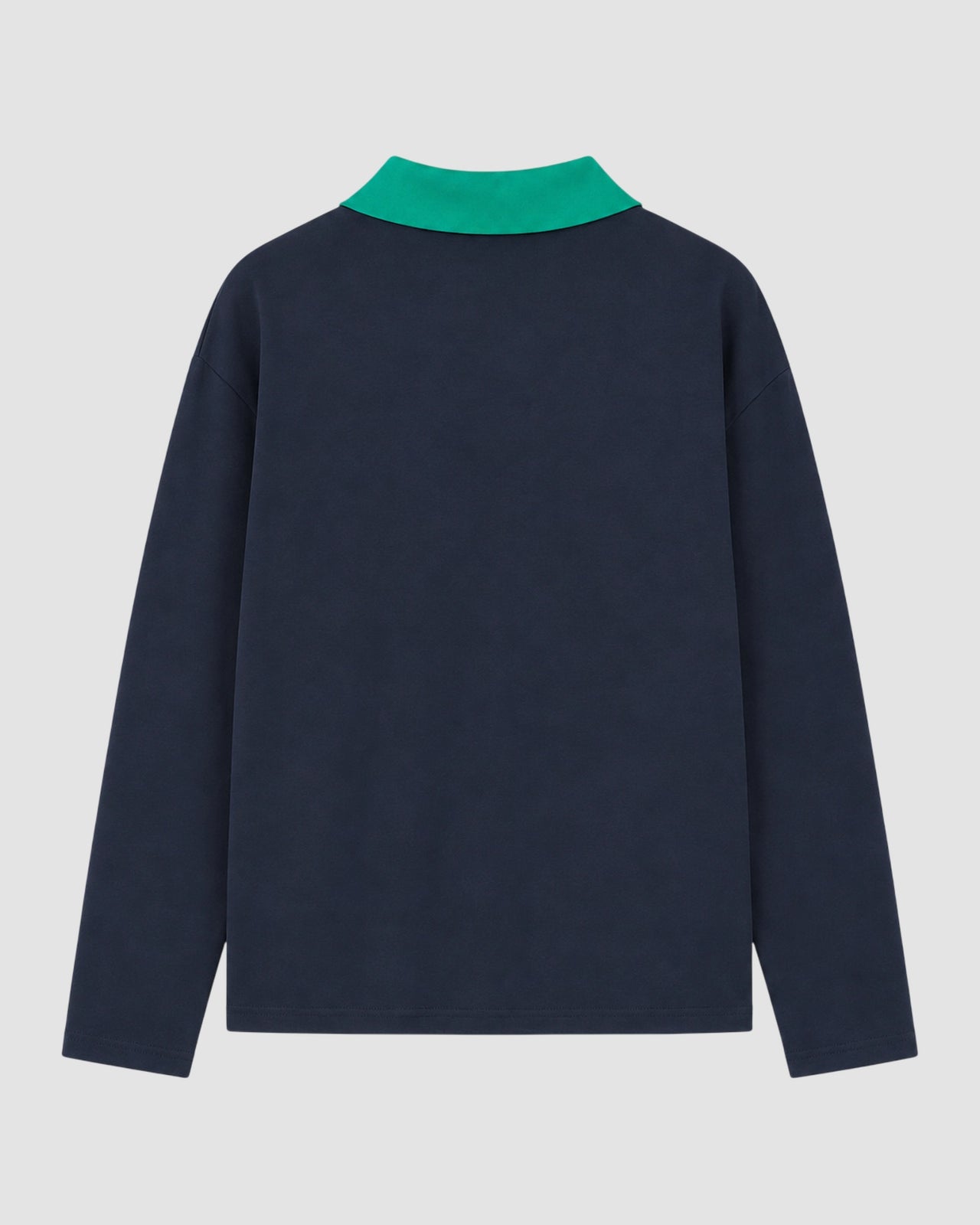 contrast collar polo 1
