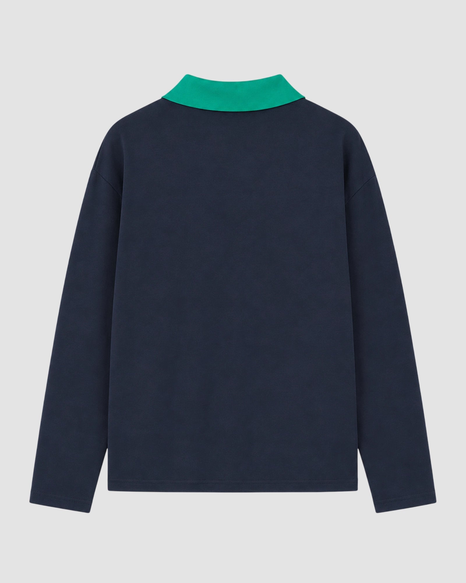contrast collar polo 1