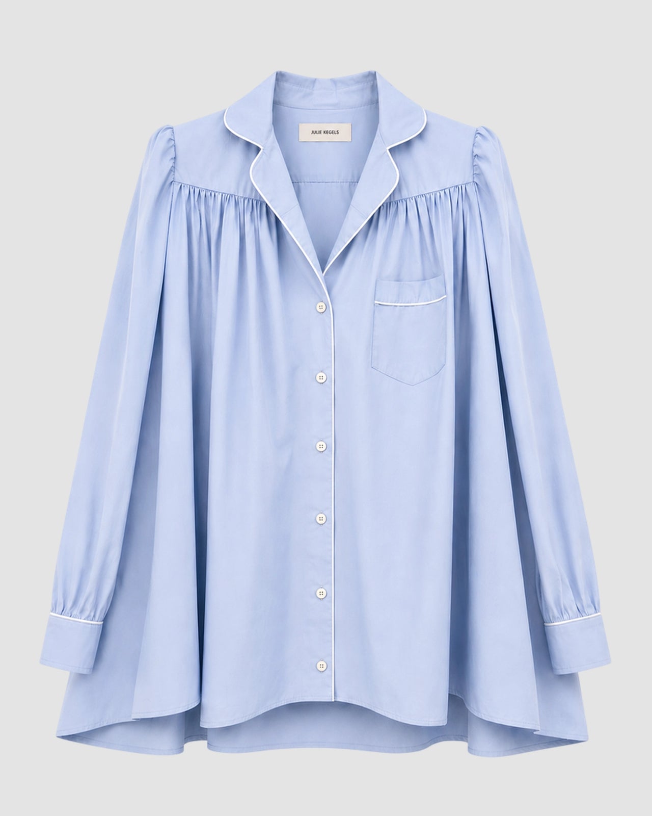 deep short occasions dress long   julie kegels   blue 1