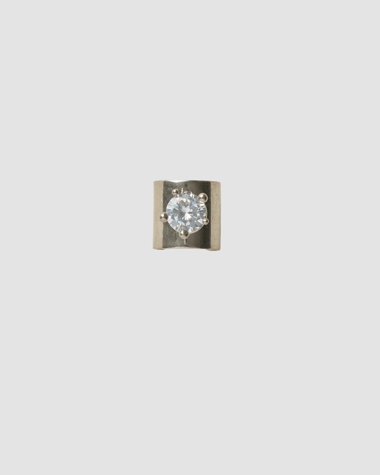 diamanti armour ring large   panconesi   silver 2