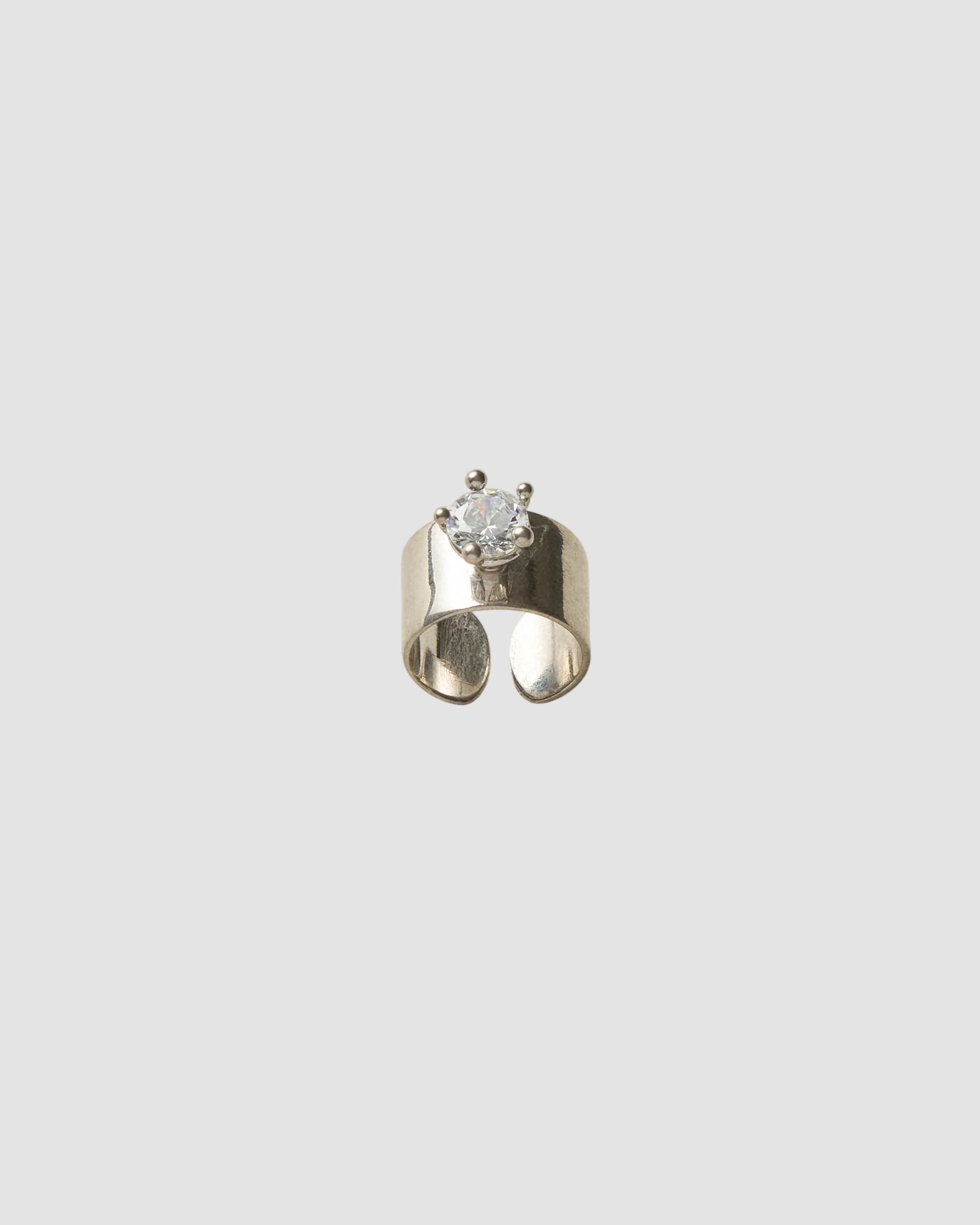 diamanti armour ring small   panconesi   silver 1