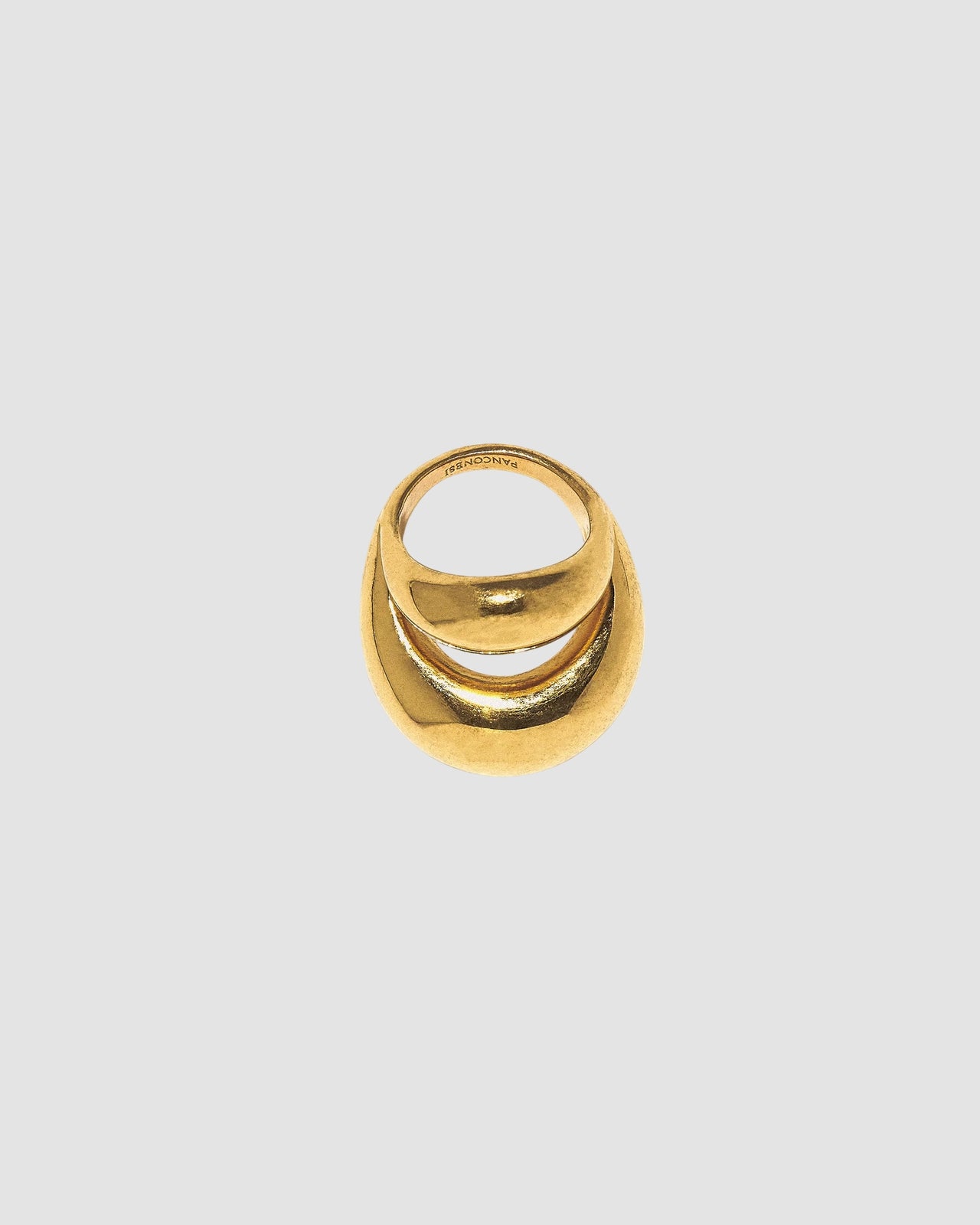 double blow up ring   panconesi   gold 3
