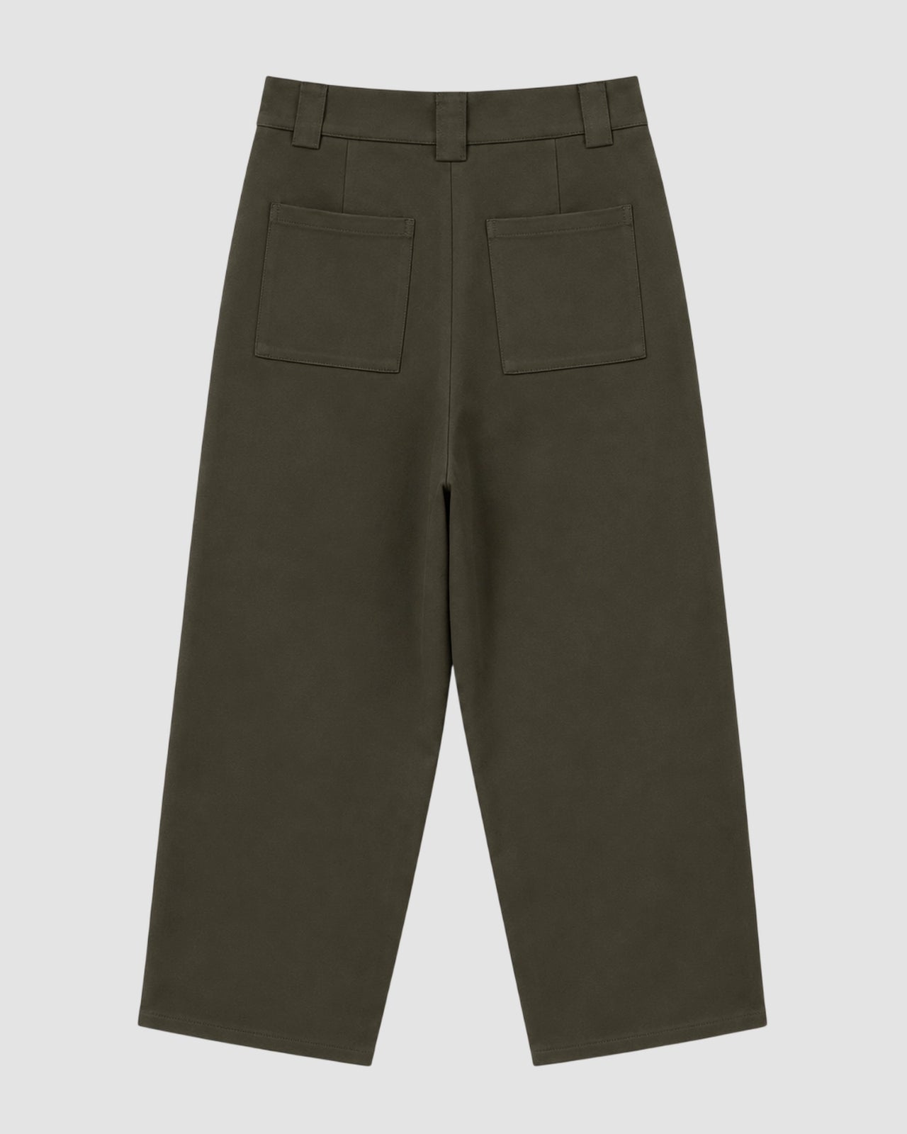 double faced wide trousers 1