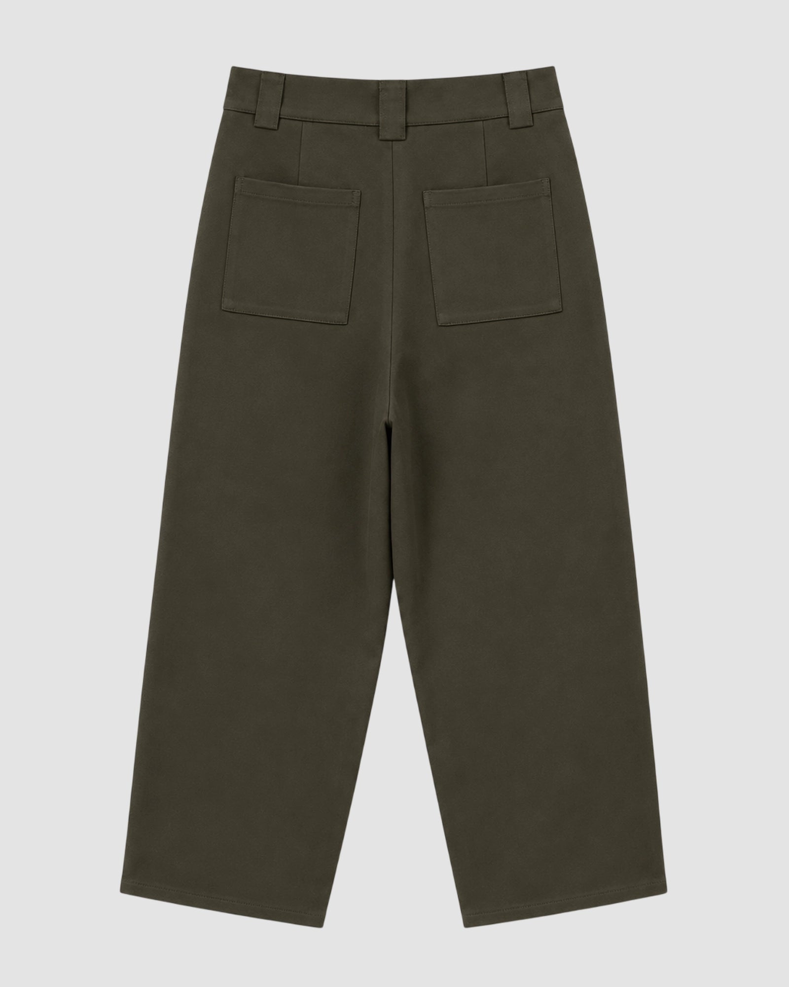 double faced wide trousers 1