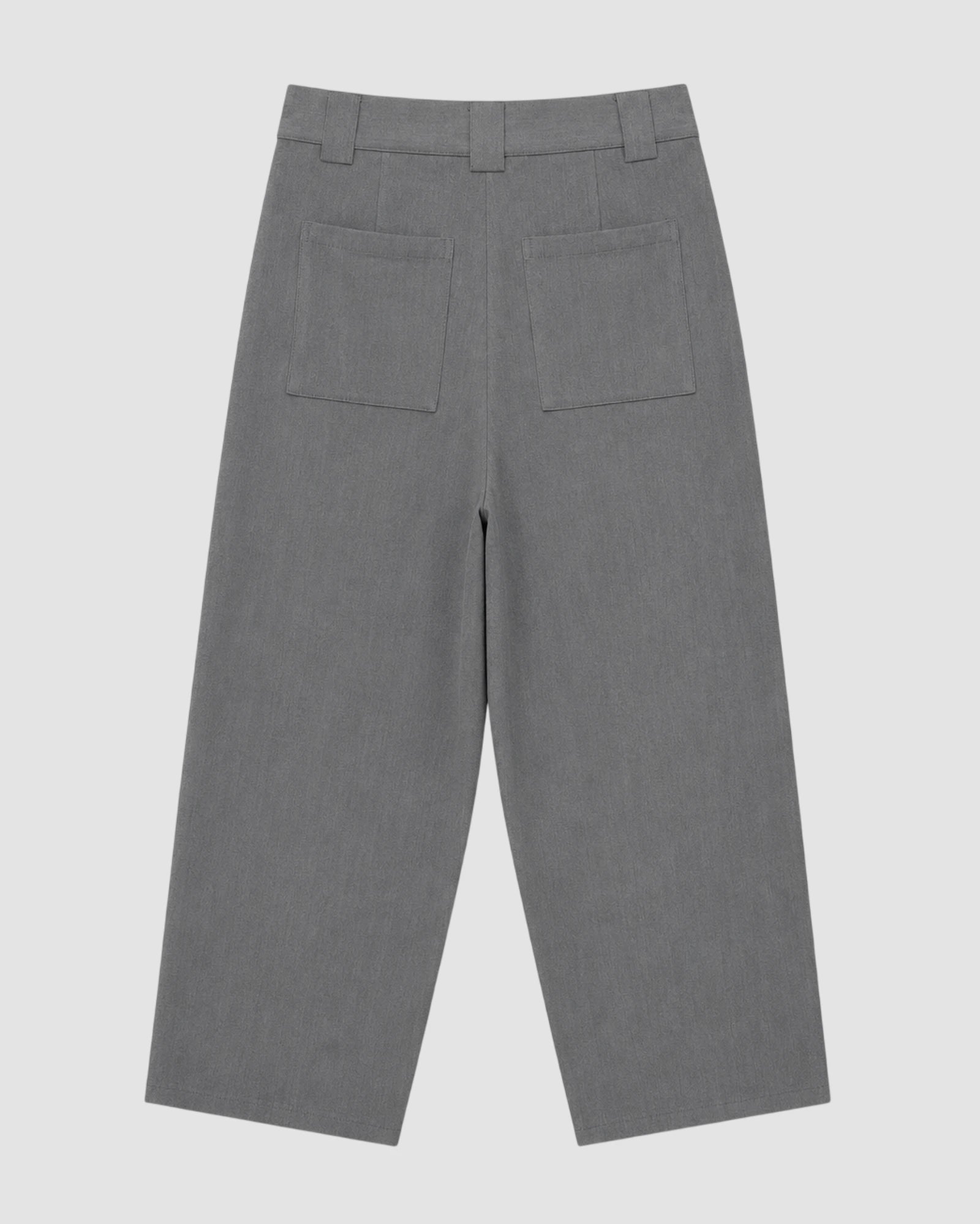 double faced wide trousers 1