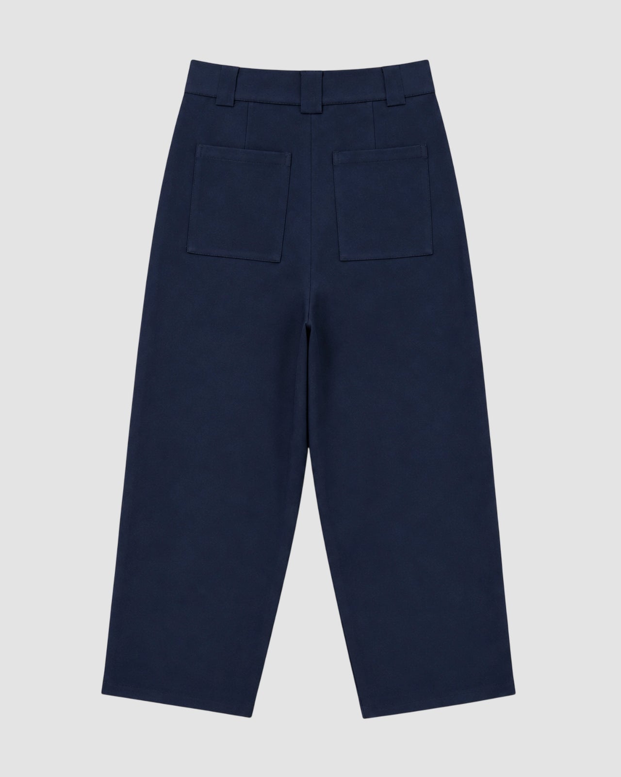 double faced wide trousers 1
