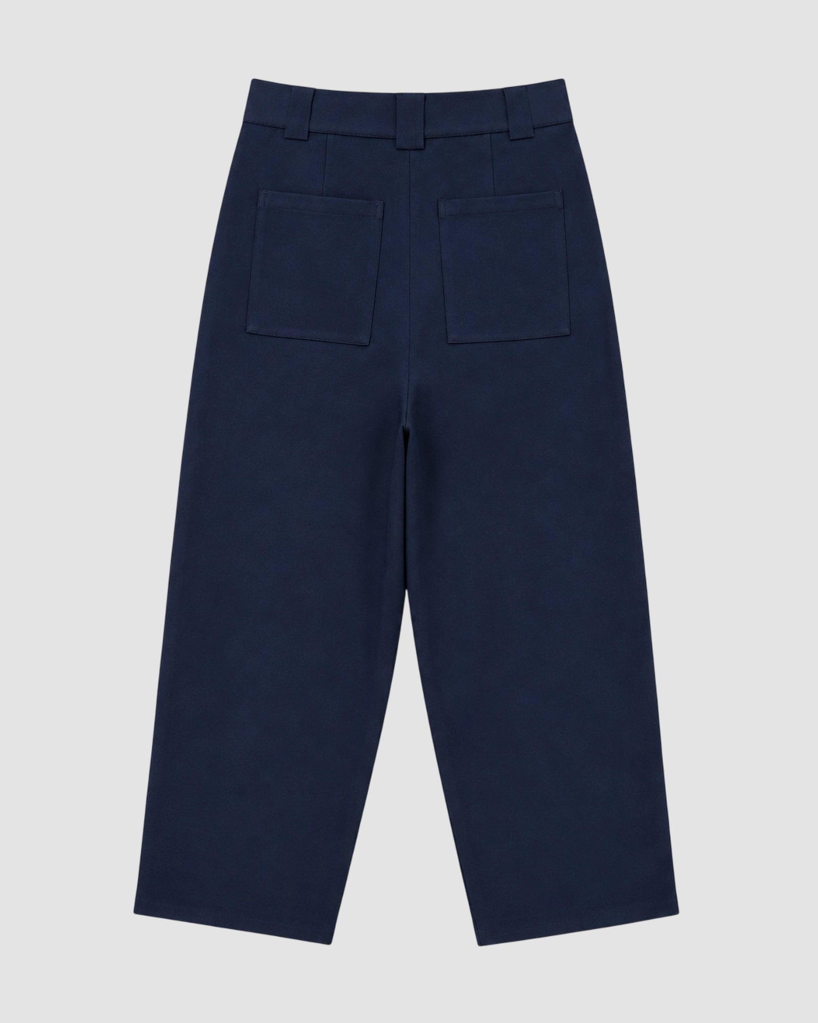 double faced wide trousers 1