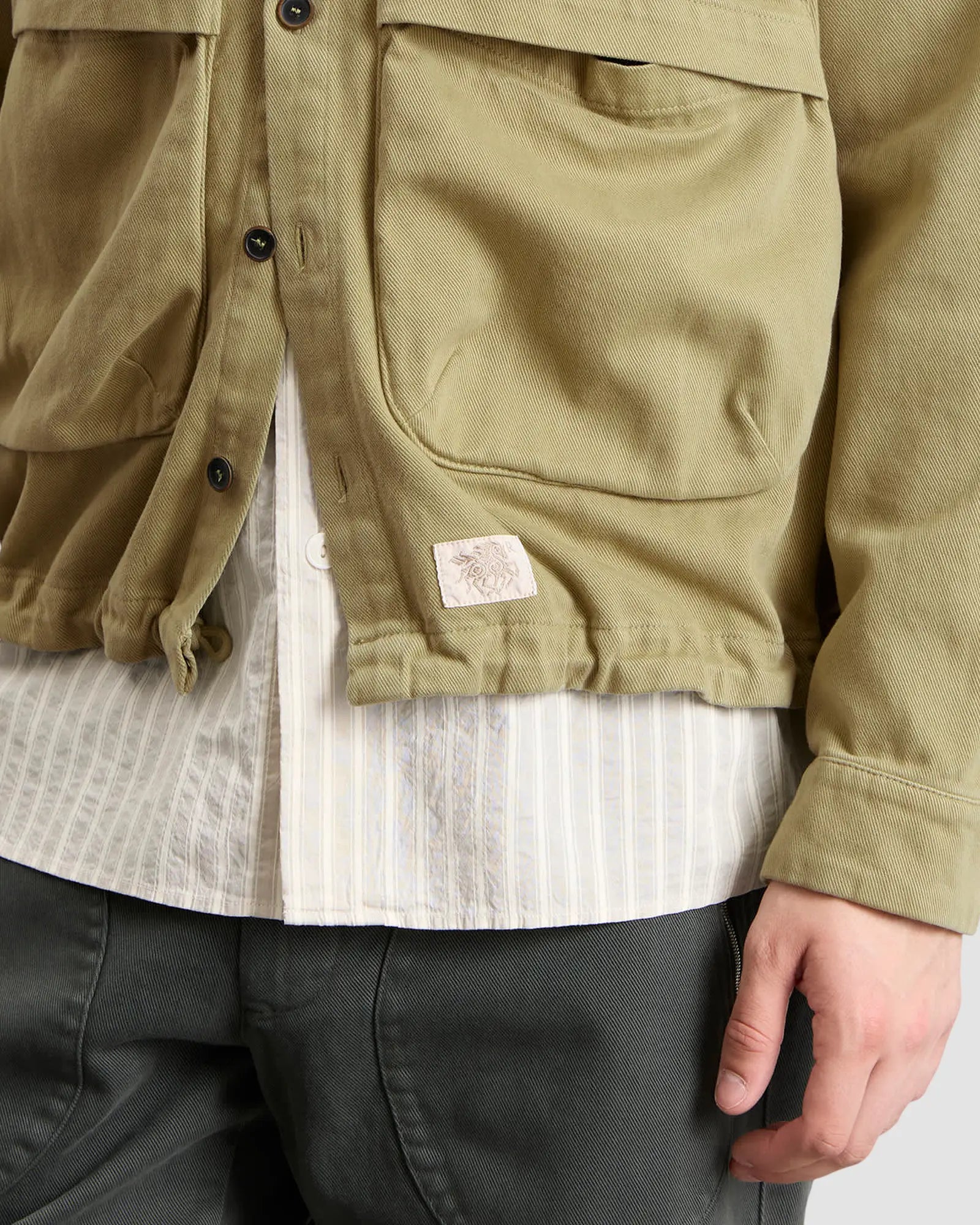 epitome cotton overshirt   ranra   boa 5