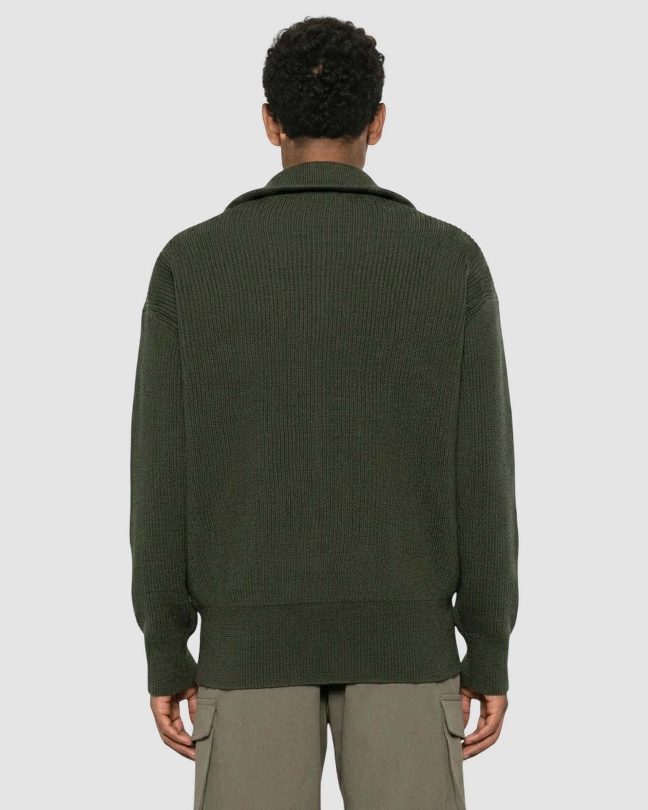 fisherman rib forest knit   halfzip utility   rier   forest knit 3