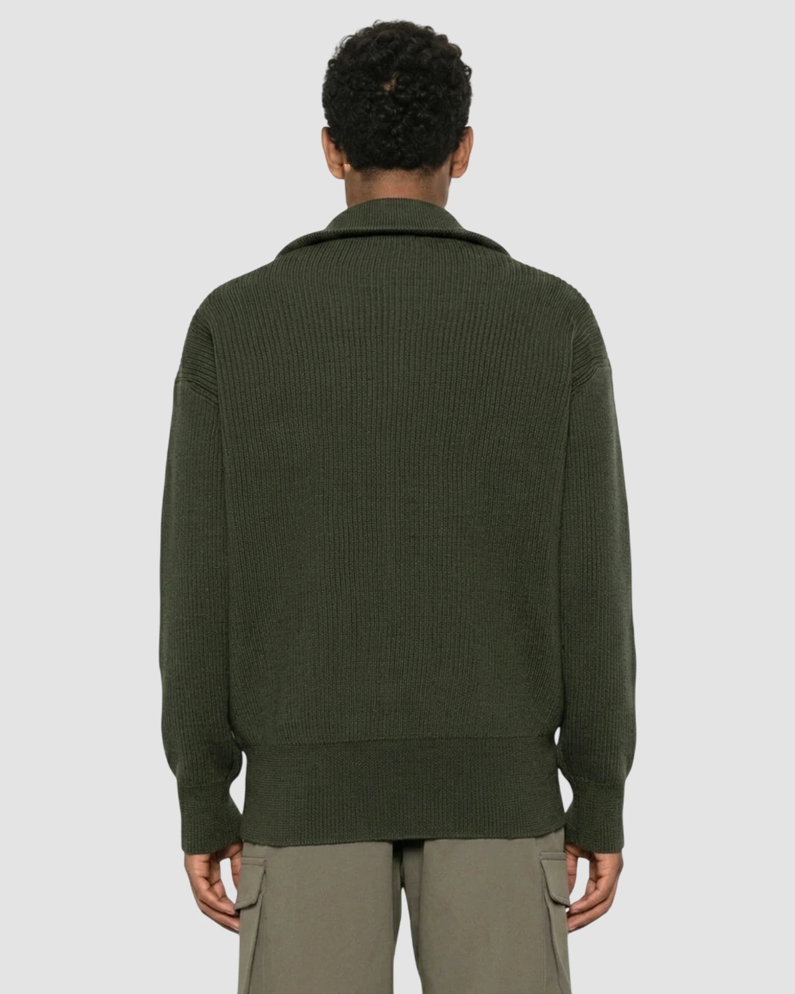 fisherman rib forest knit   halfzip utility   rier   forest knit 3
