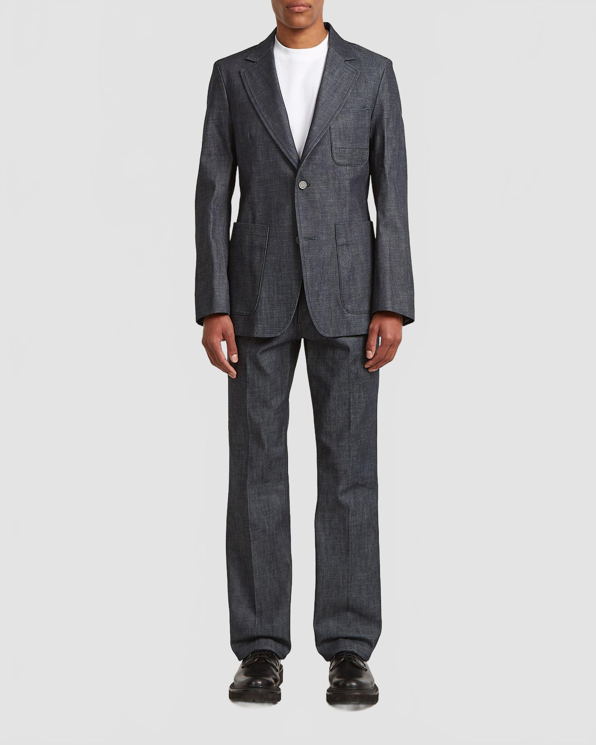 g star blazer selvedge rr denim bleu fonce 2520 25283 2529