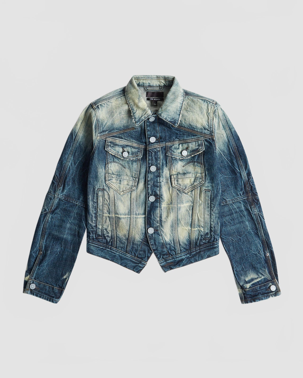 g star veste selvedge rr vinny   femme bleu fonce