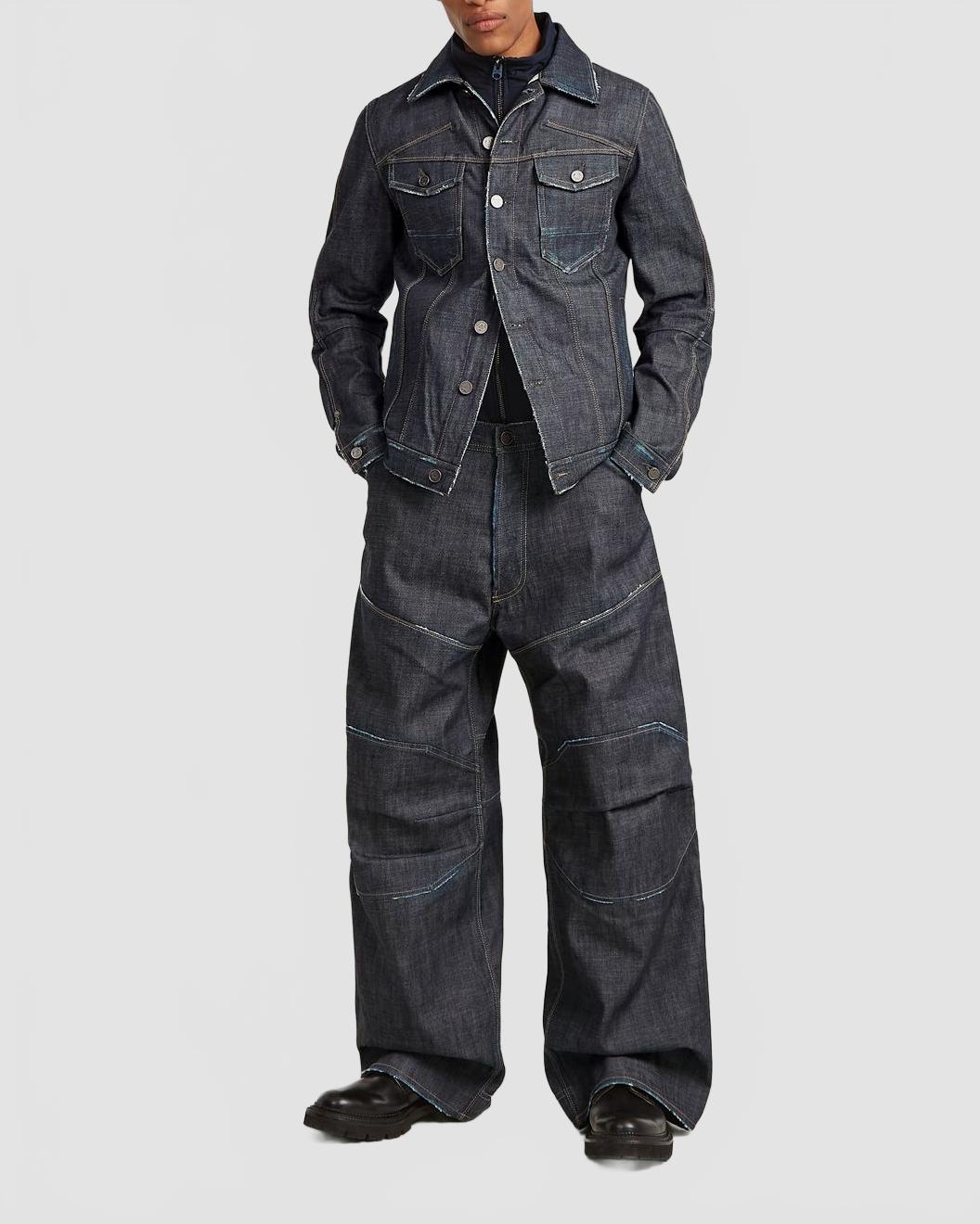 g star veste selvedge rr vinny   homme bleu fonce 2520 252810 2529