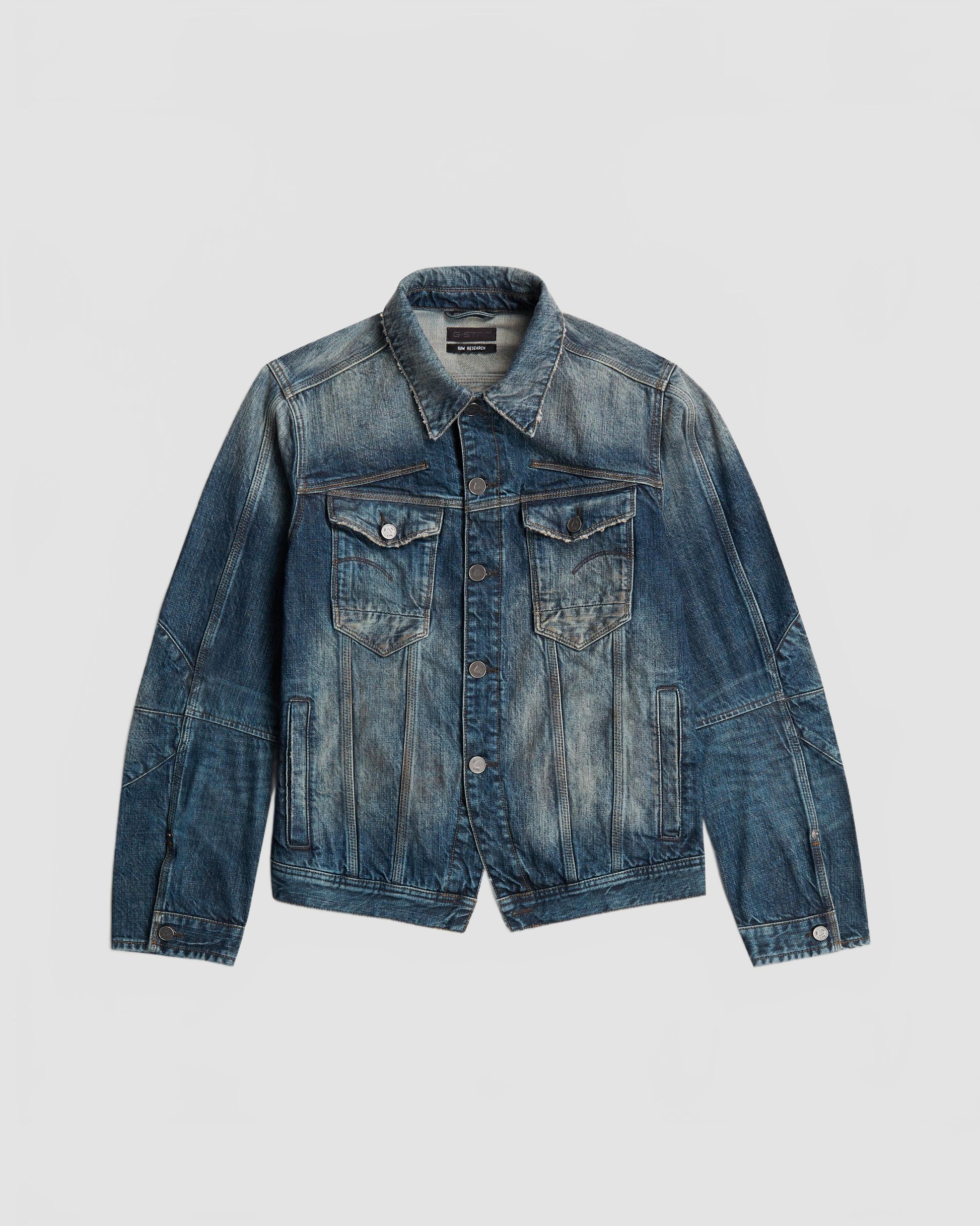 g star veste selvedge rr vinny   homme bleu fonce 2520 252811 2529