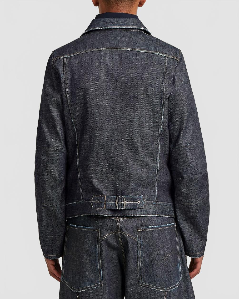 g star veste selvedge rr vinny   homme bleu fonce 2520 25289 2529