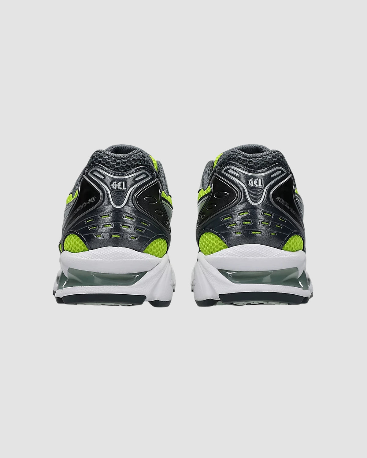 gel kayano 14   asics   lime zest pure silver 5
