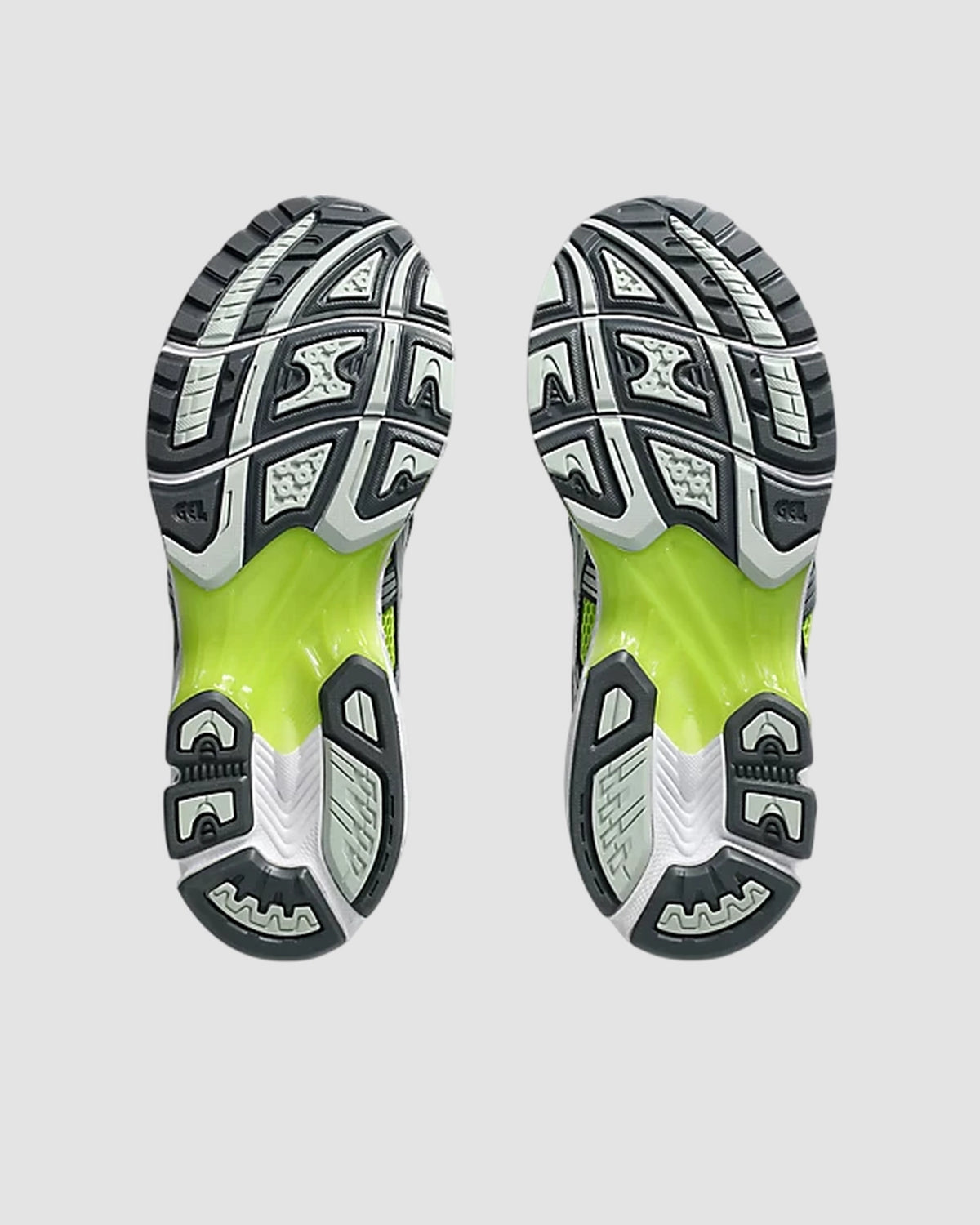 gel kayano 14   asics   lime zest pure silver 7