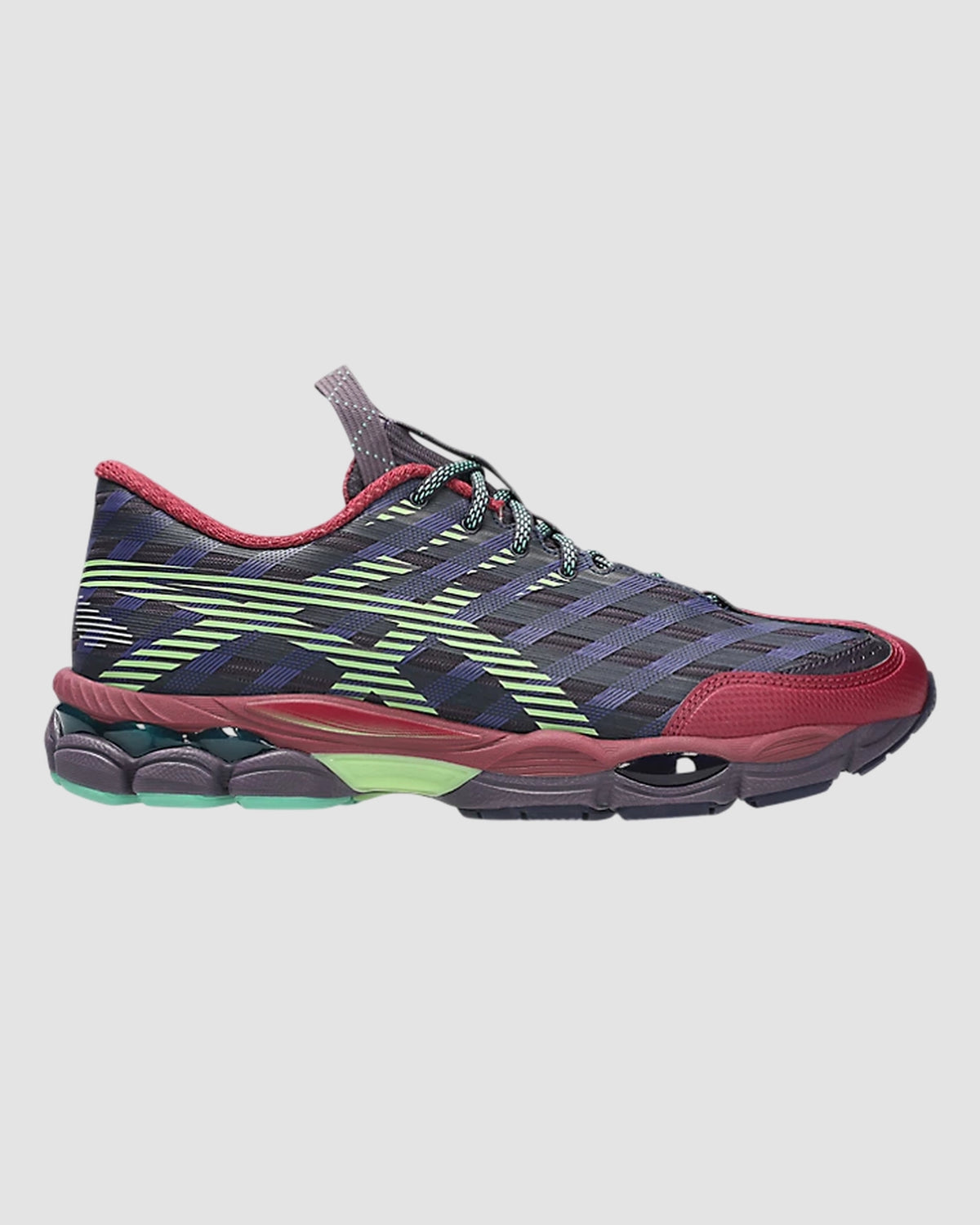 gel sj33 deep plum fresh grass   asics   deep plum fresh grass   deep plum fresh grass 1