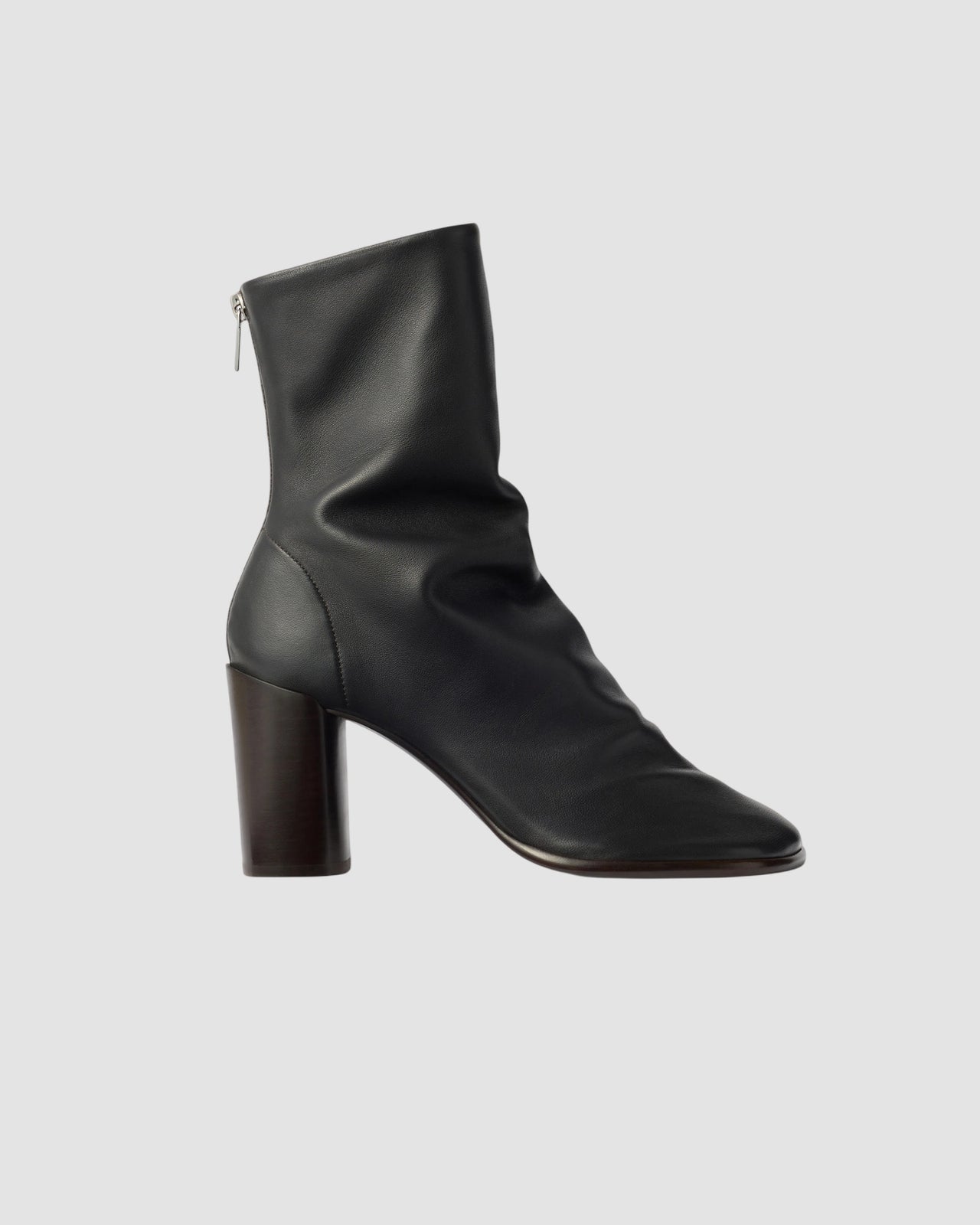 glove ankle boots 80   lemaire   dark chocolate 1