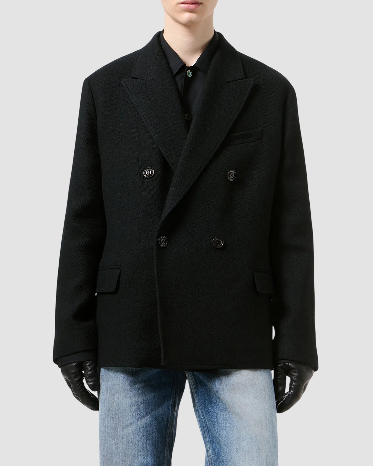 halt blazer   our legacy   miner black feral wool 2