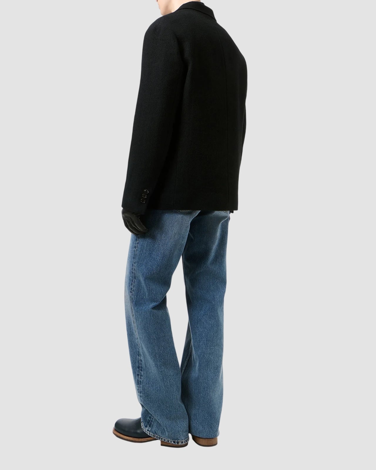 halt blazer   our legacy   miner black feral wool 3