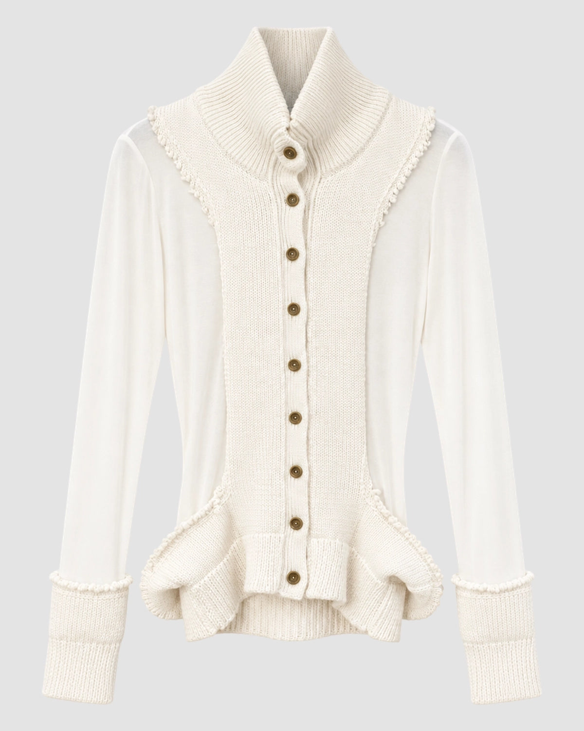 jean knit cardigan 1