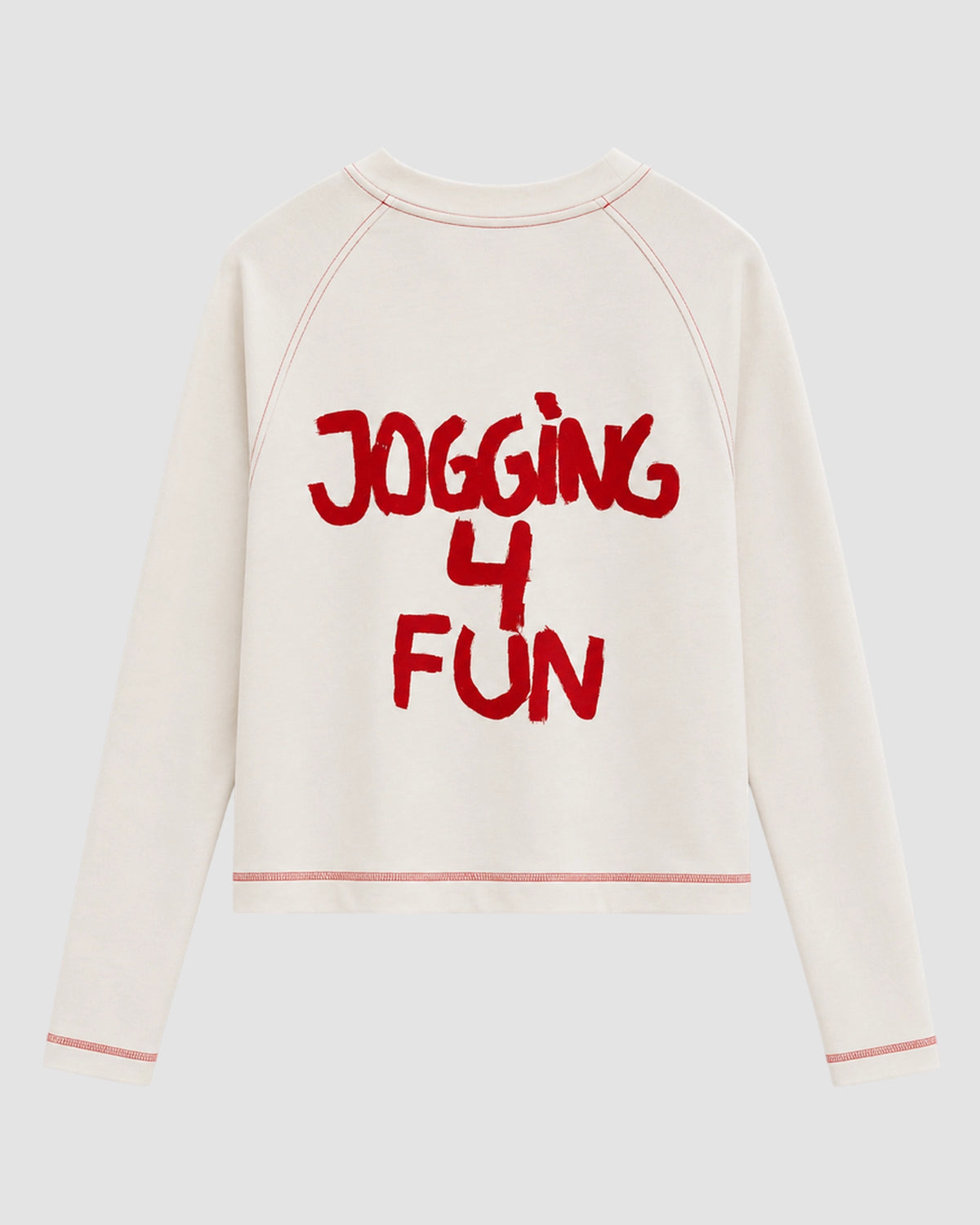jogging 4 fun ls   unna   vanilla white 1
