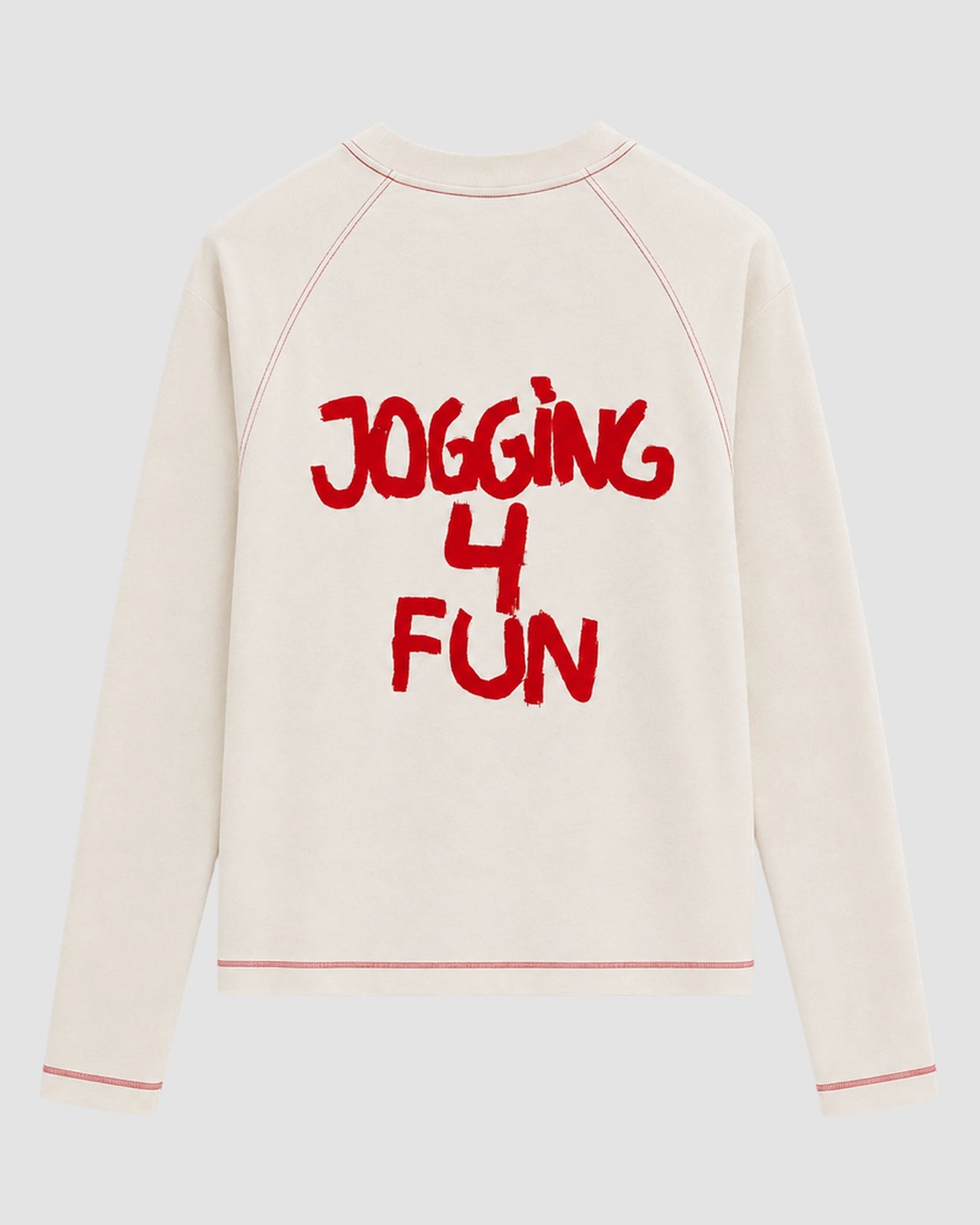 jogging 4 fun ls m   unna   vanilla white 3