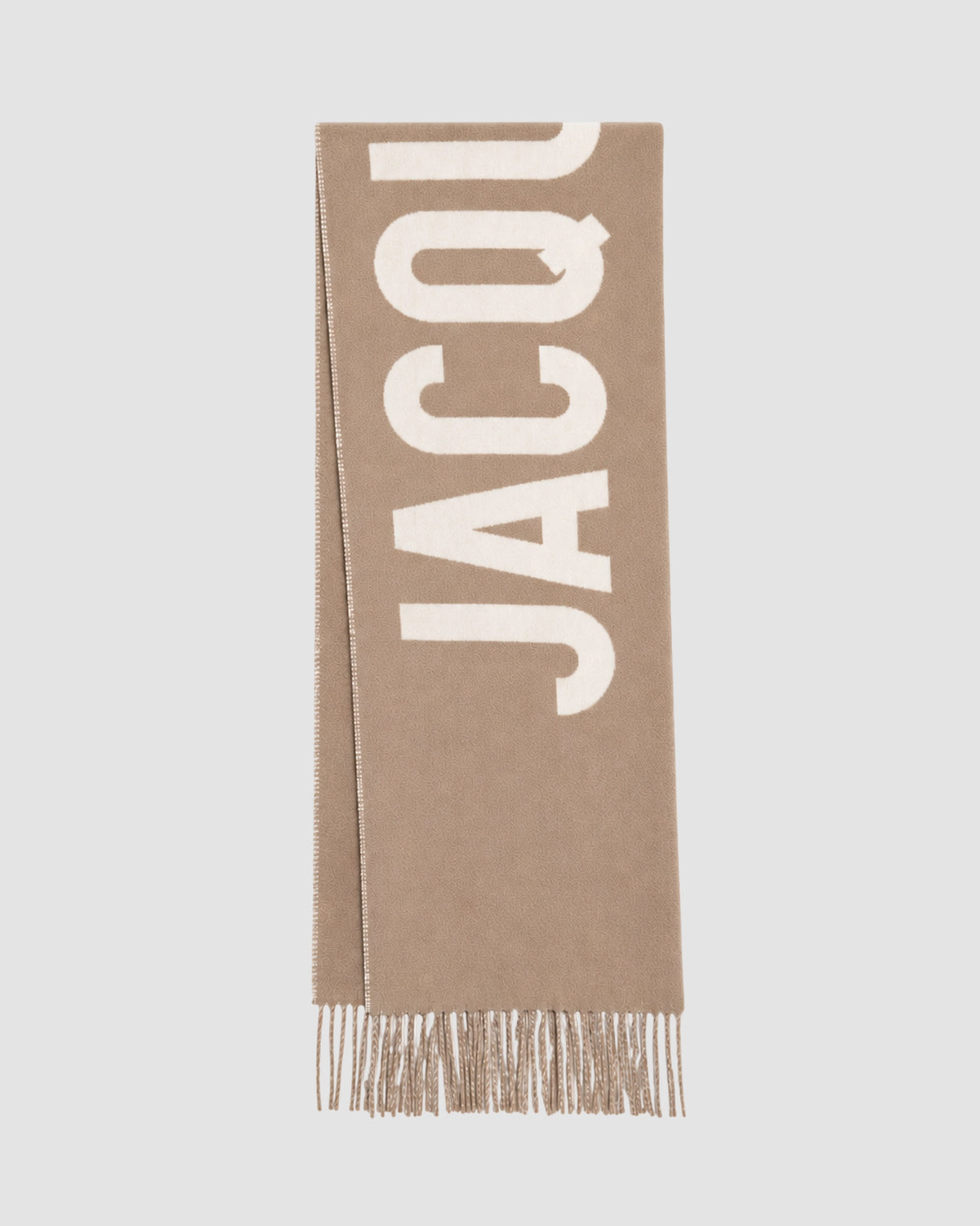 l echarpe jacquemus   taupe 1