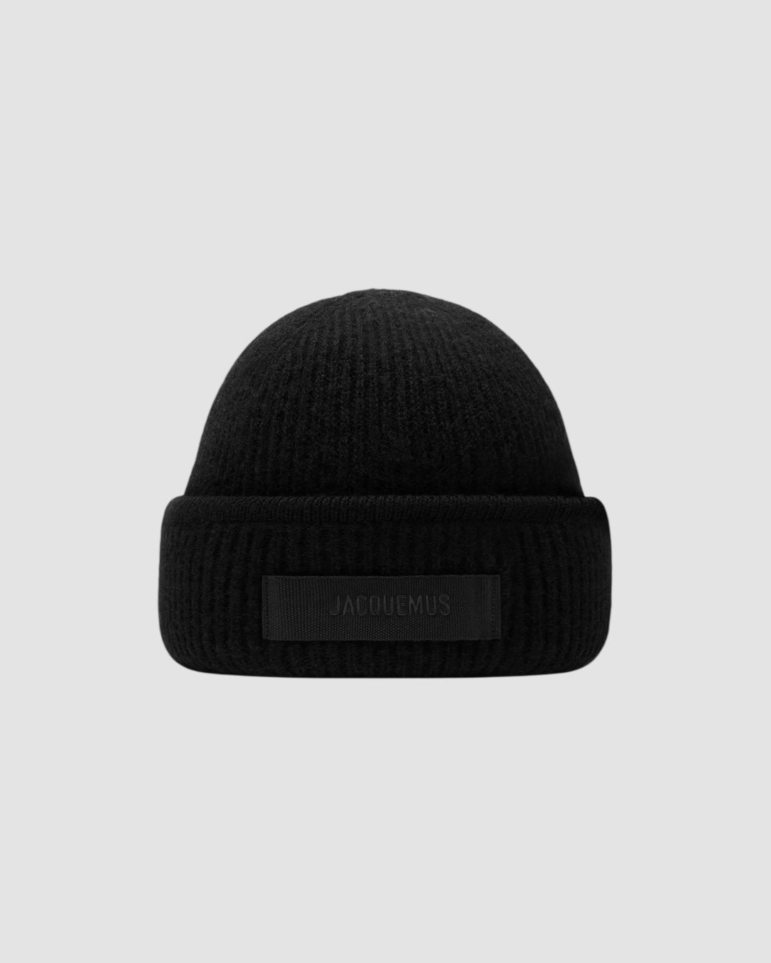 le bonnet gros grain   jacquemus   black 1