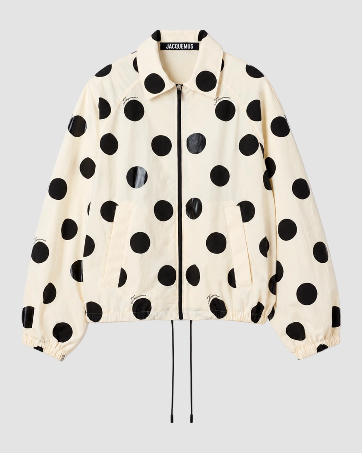 le coupe vent   jacquemus   print black polka dots sh 1