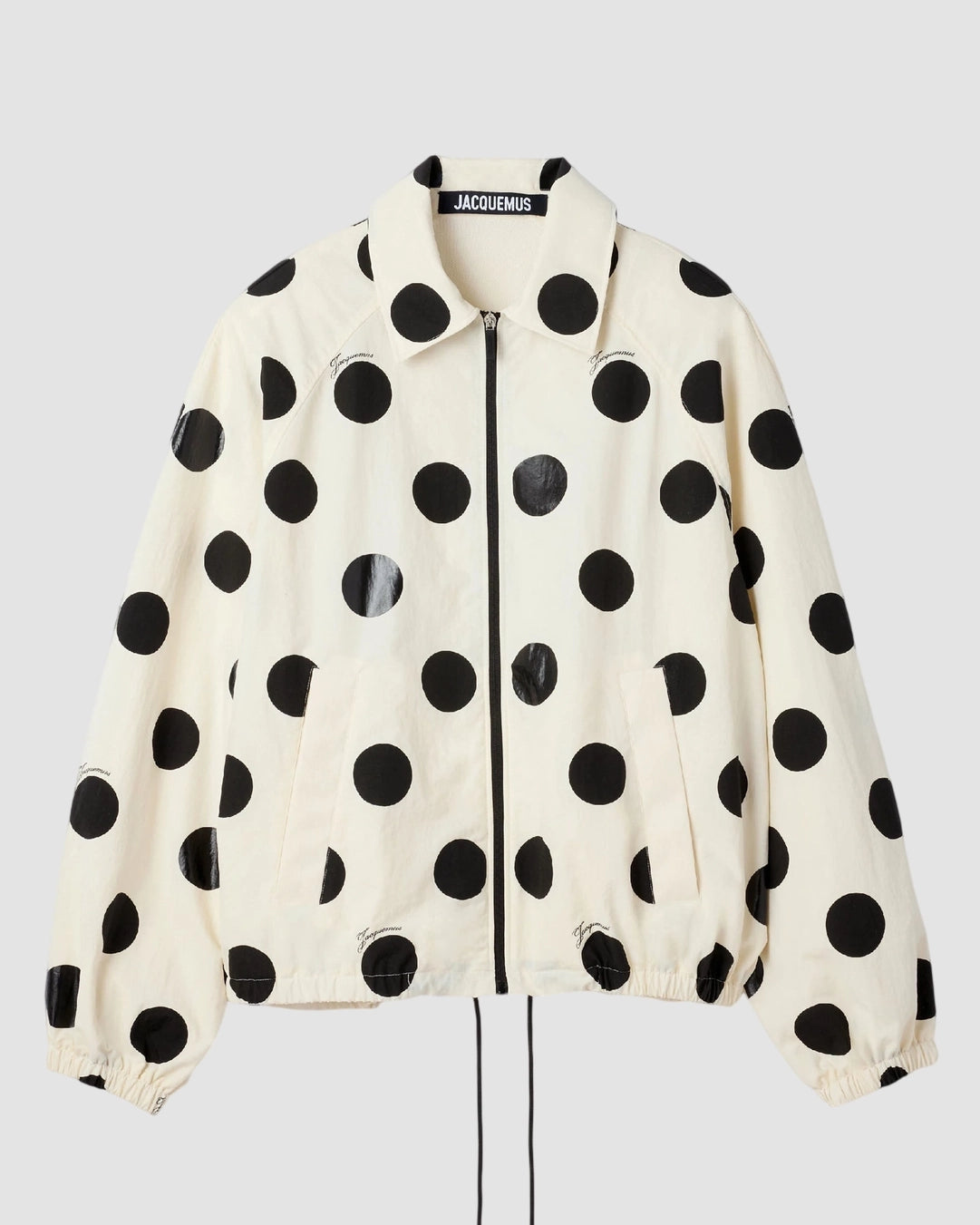 le coupe vent   jacquemus   print black polka dots sh 2