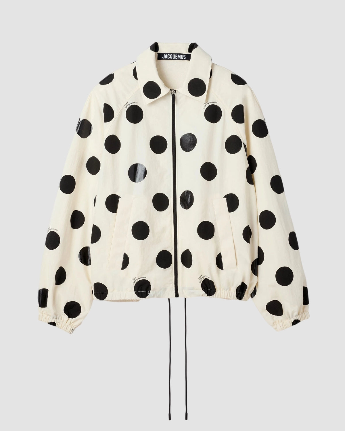 le coupe vent   jacquemus   print black polka dots sh 2