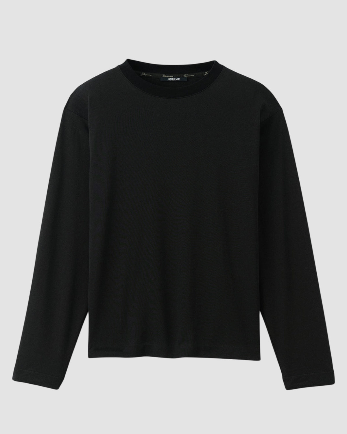 le tshirt rond carre ml   jacquemus   black 1