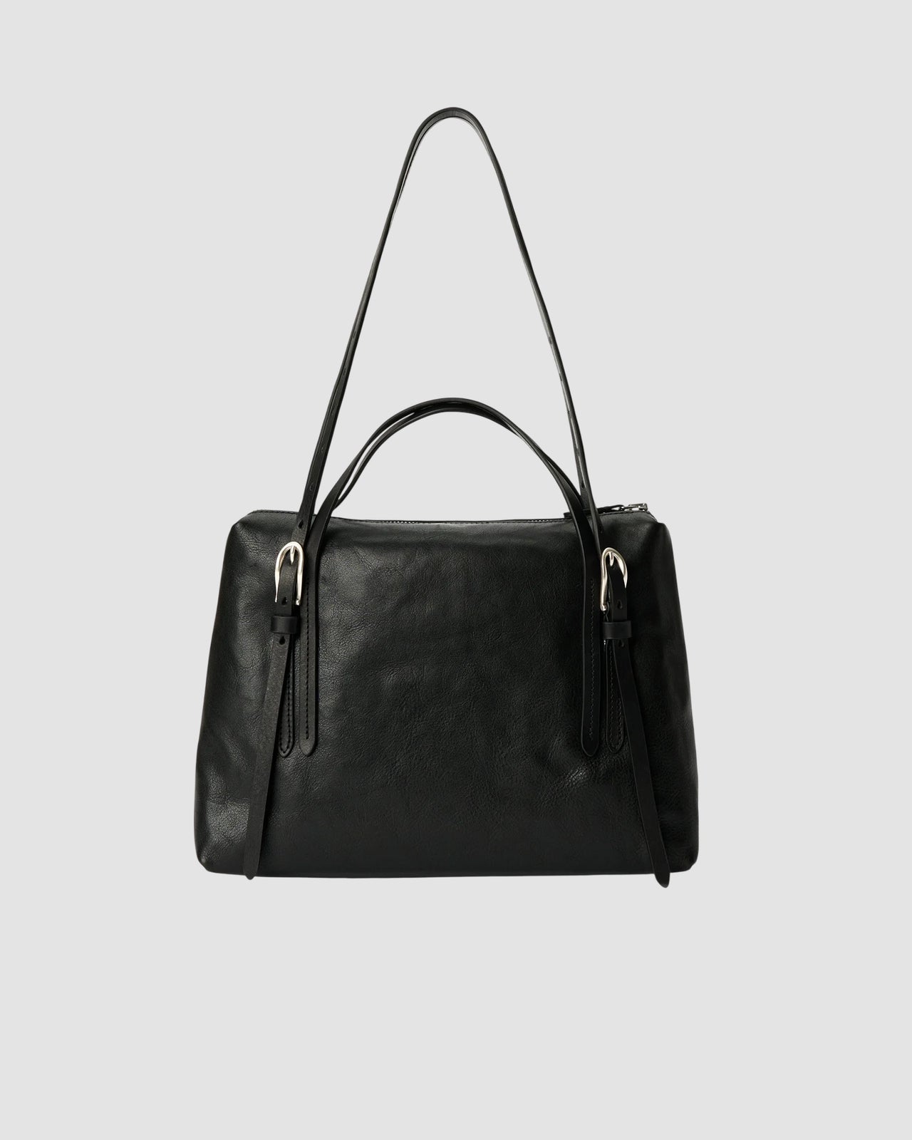 lever shoulder bag   our legacy   tire black forever cowhide 1