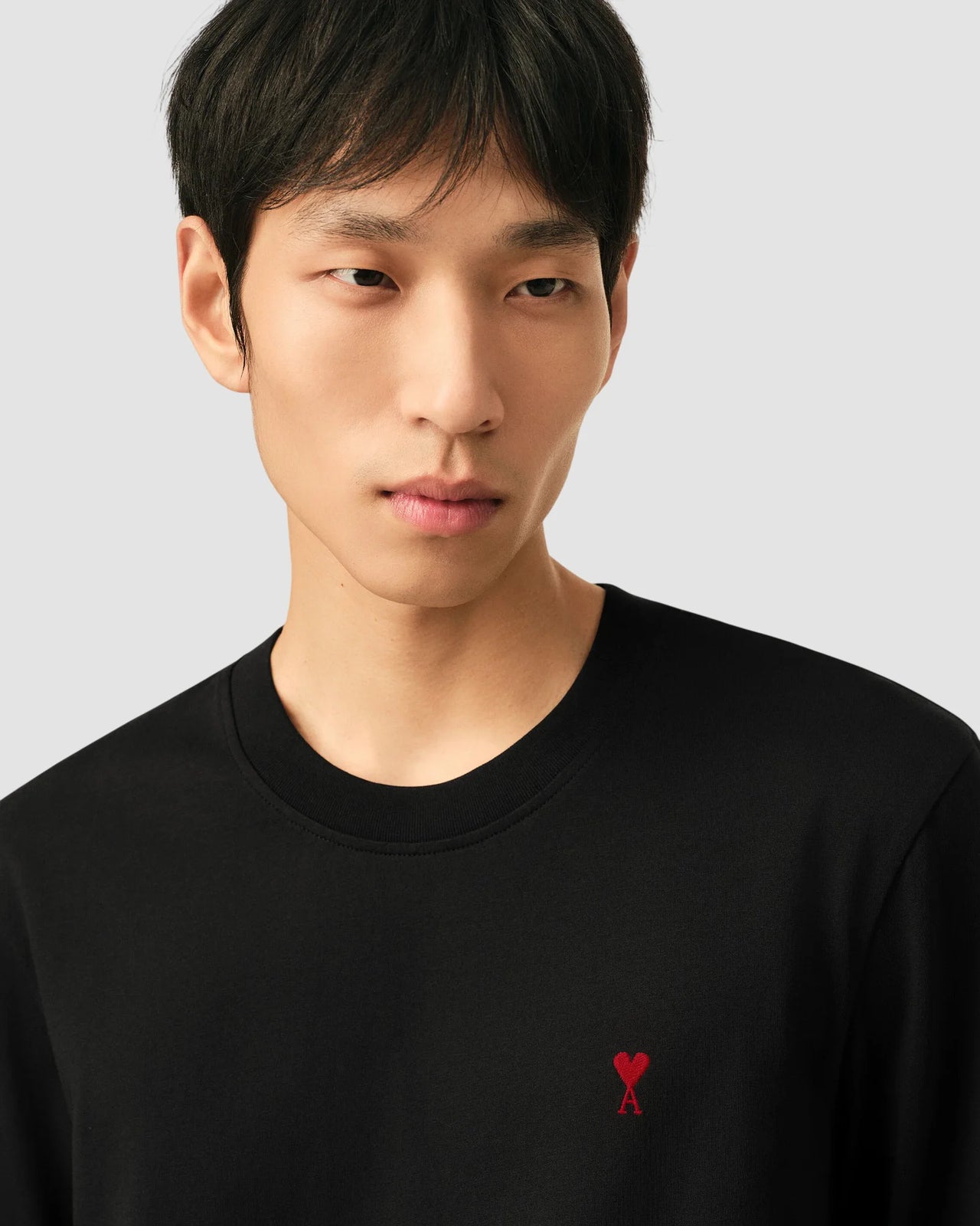 longlseeves tshirt with red ami de coeur   black 4