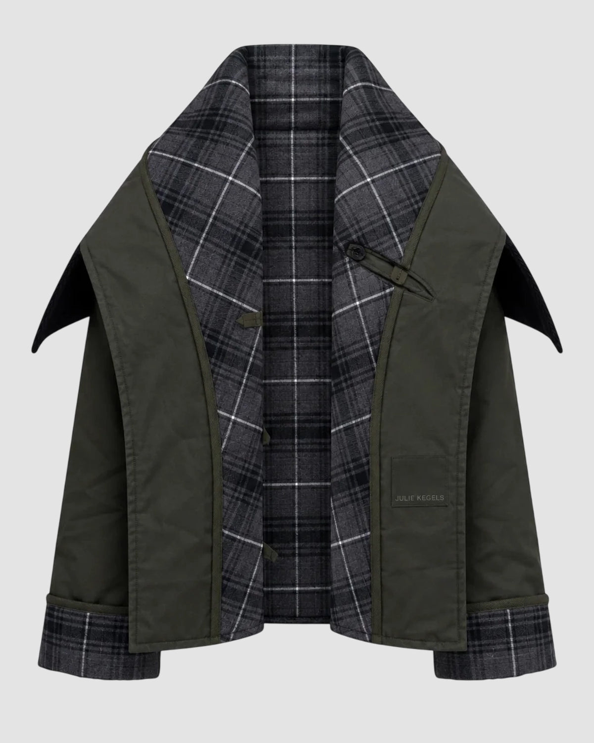 merrit puffed coat   julie kegels   green 1