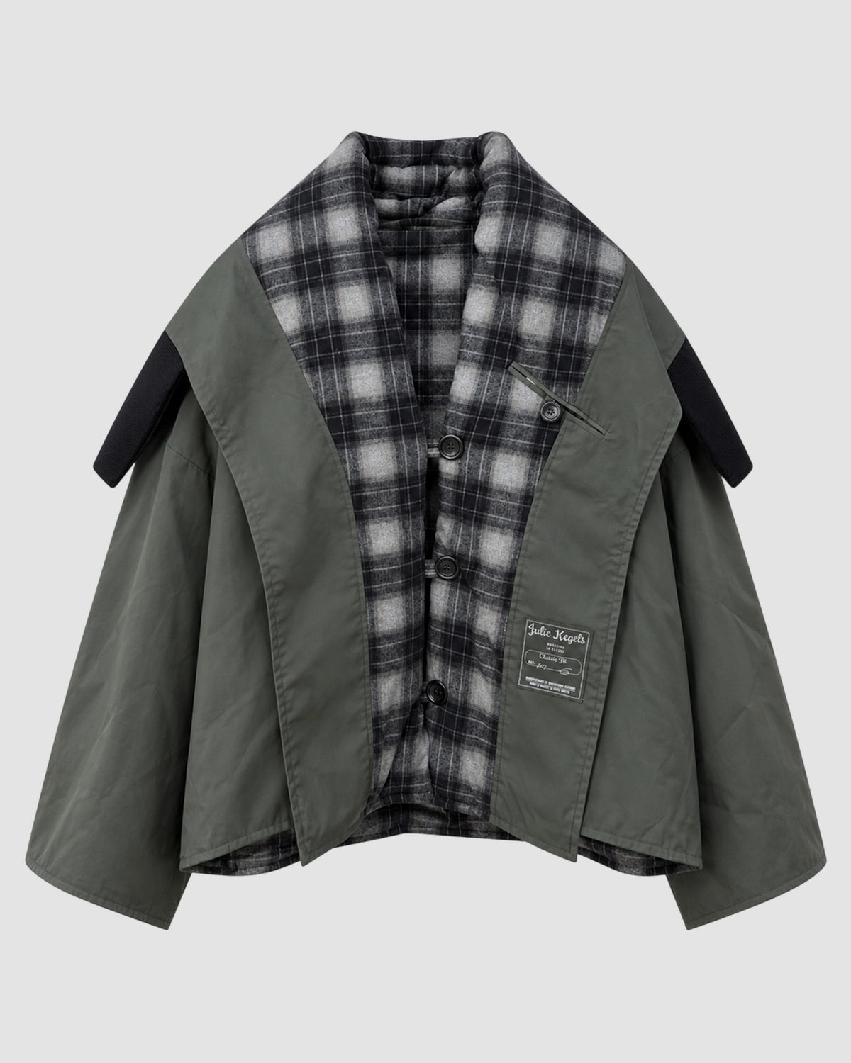 merrit puffed coat   julie kegels   green 1