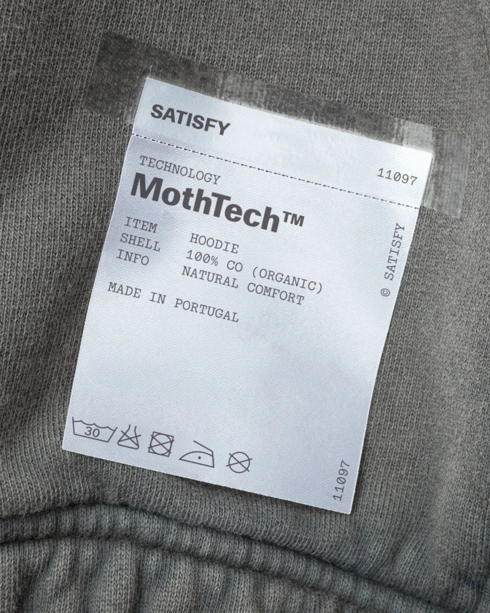 mothtech hoodie   satisfy   faded black 8
