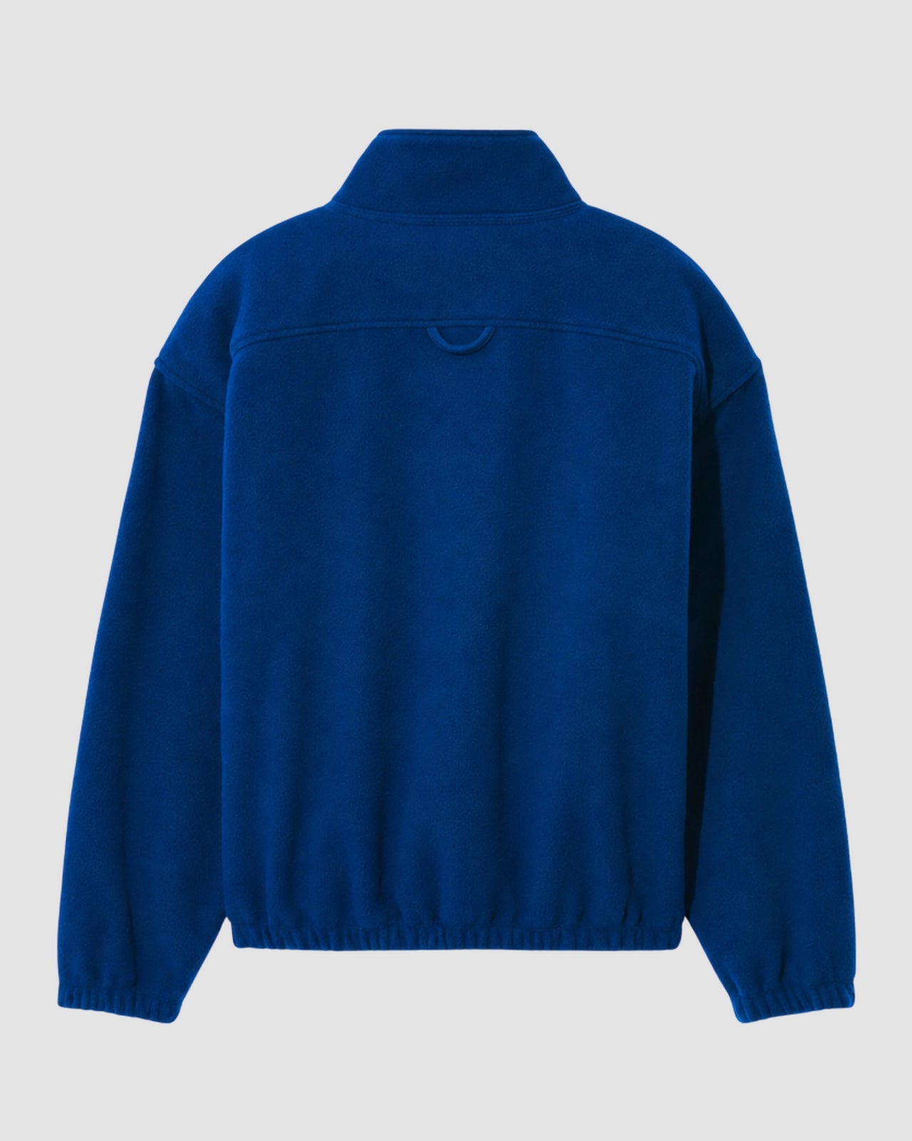 natural polar fleece indigo 1