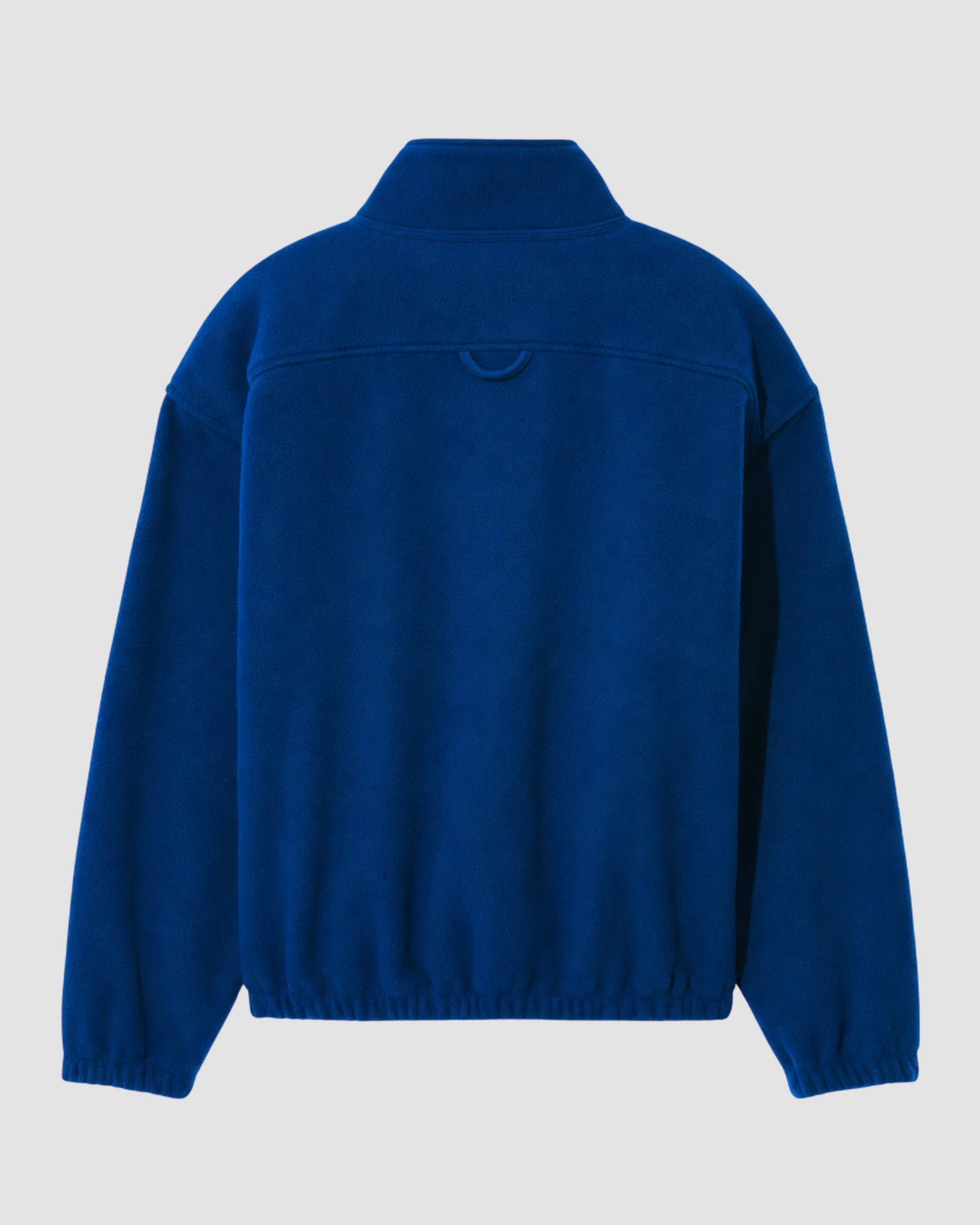natural polar fleece indigo 1